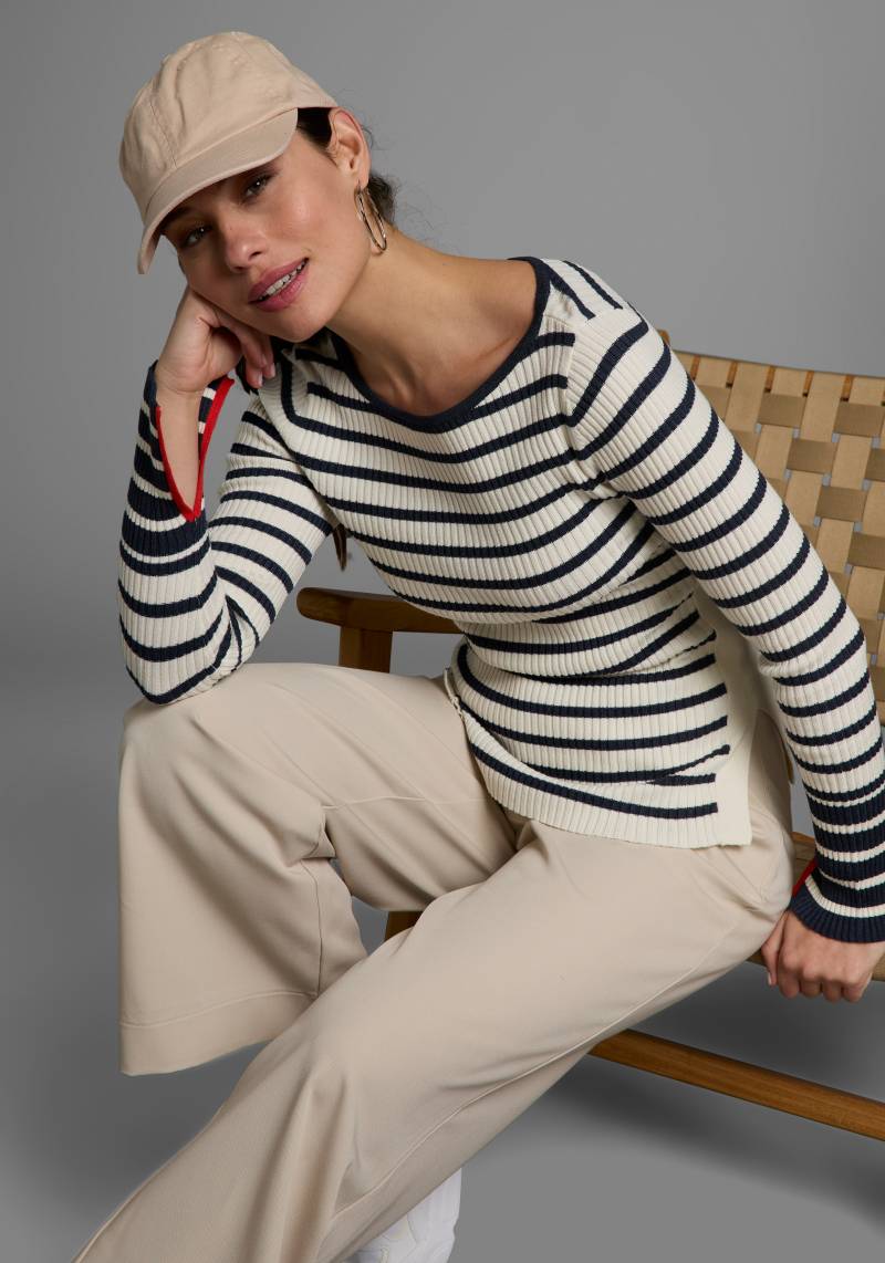 HECHTER PARIS Strickpullover, mit stilvollem Seitenschlitz von HECHTER PARIS
