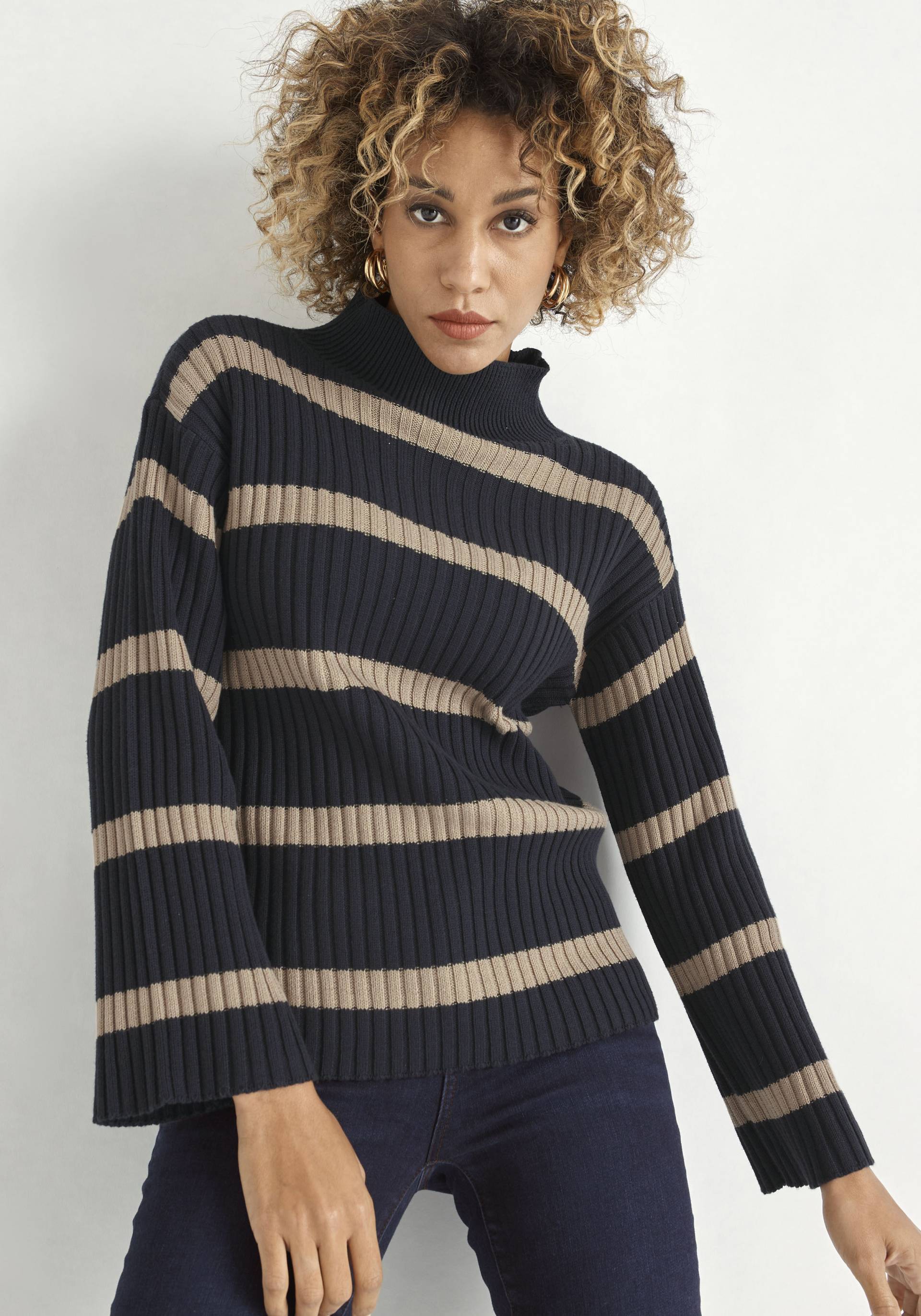 HECHTER PARIS Strickpullover, oversized mit weiten Ärmeln von HECHTER PARIS