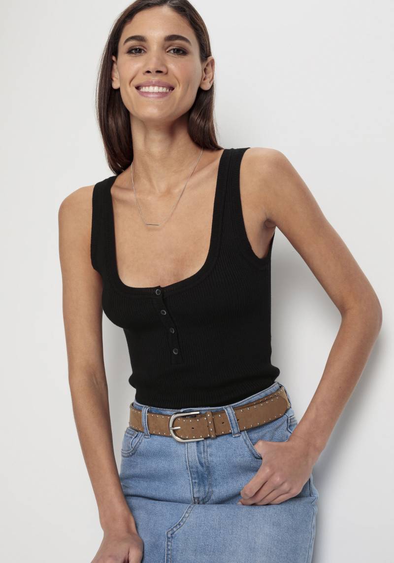 HECHTER PARIS Stricktop, mit filigraner Knopfleiste von HECHTER PARIS