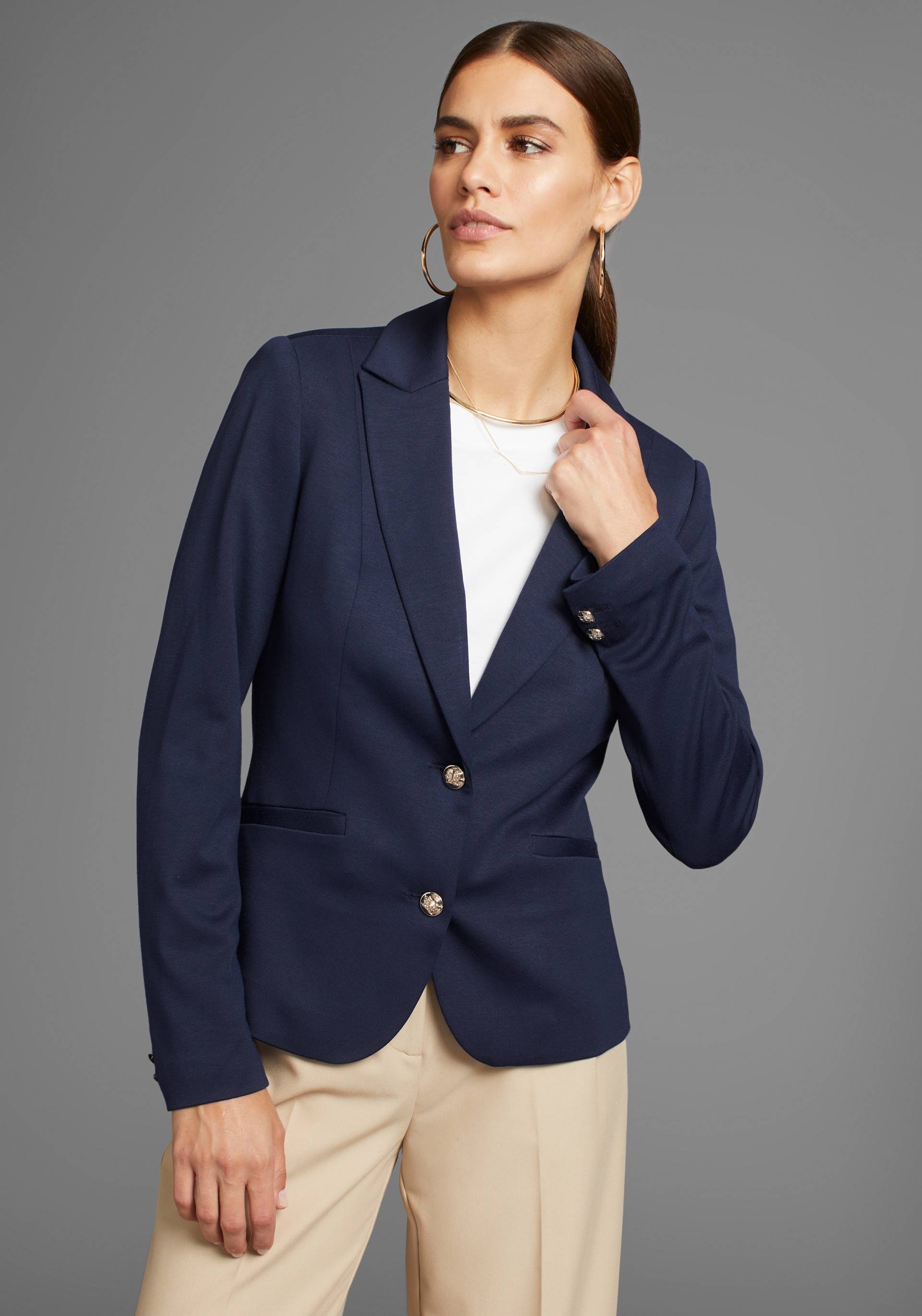 HECHTER PARIS Sweatblazer, mit eleganter Knopfleiste HECHTER PARIS Sweatblazer, mit eleganter Knopfleiste von HECHTER PARIS