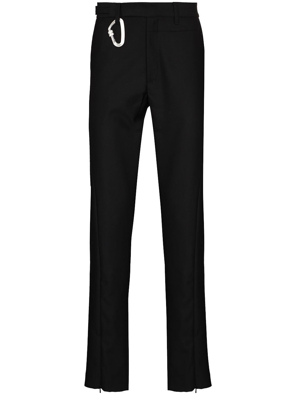 HELIOT EMIL Carabinel wool tailored trousers - Black von HELIOT EMIL