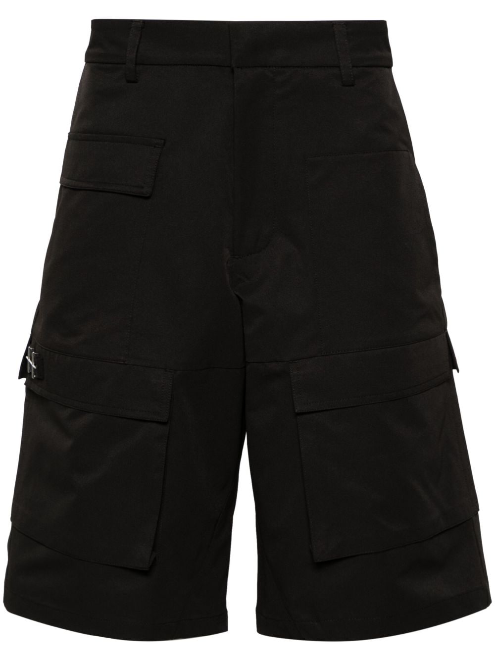 HELIOT EMIL Cellulae cargo shorts - Black von HELIOT EMIL