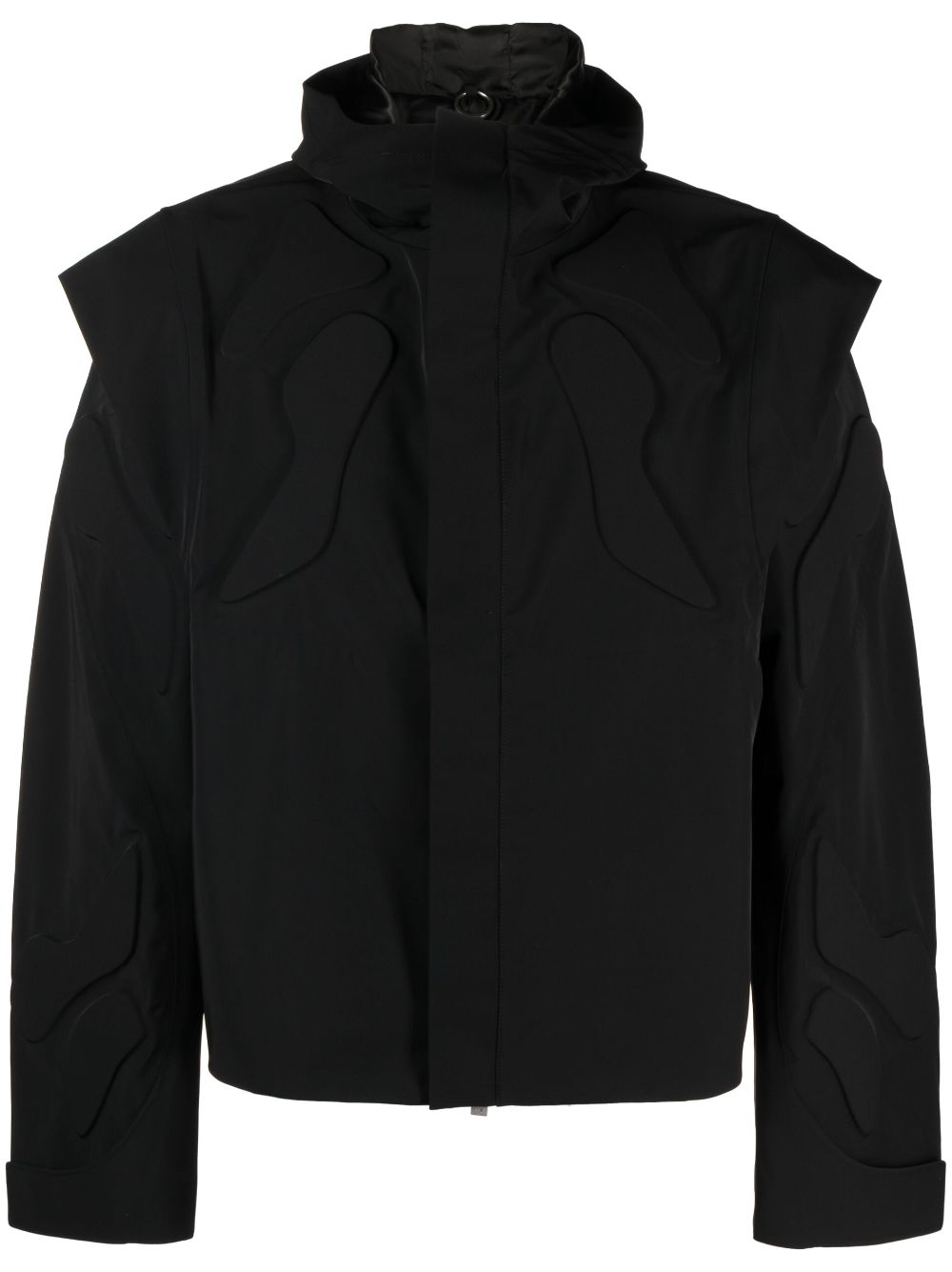 HELIOT EMIL Fettle hooded jacket - Black von HELIOT EMIL