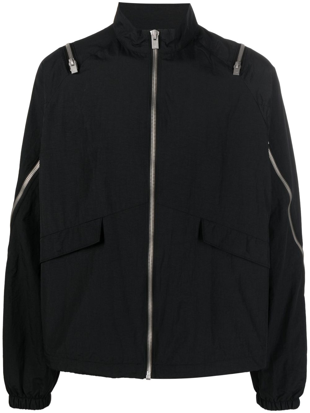 HELIOT EMIL decorative zip-detail jacket - Black von HELIOT EMIL