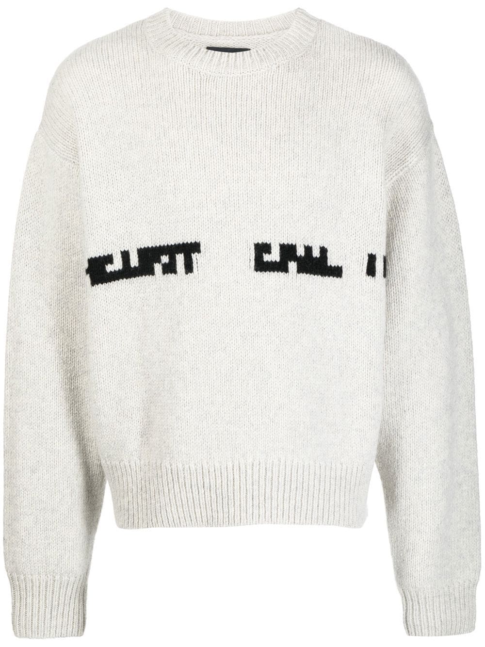 HELIOT EMIL knitted crew-neck jumper - Grey von HELIOT EMIL