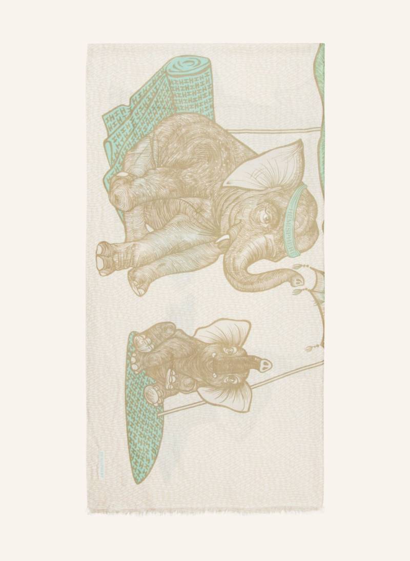 Hemisphere Cashmere-Schal Kelephant gruen von HEMISPHERE