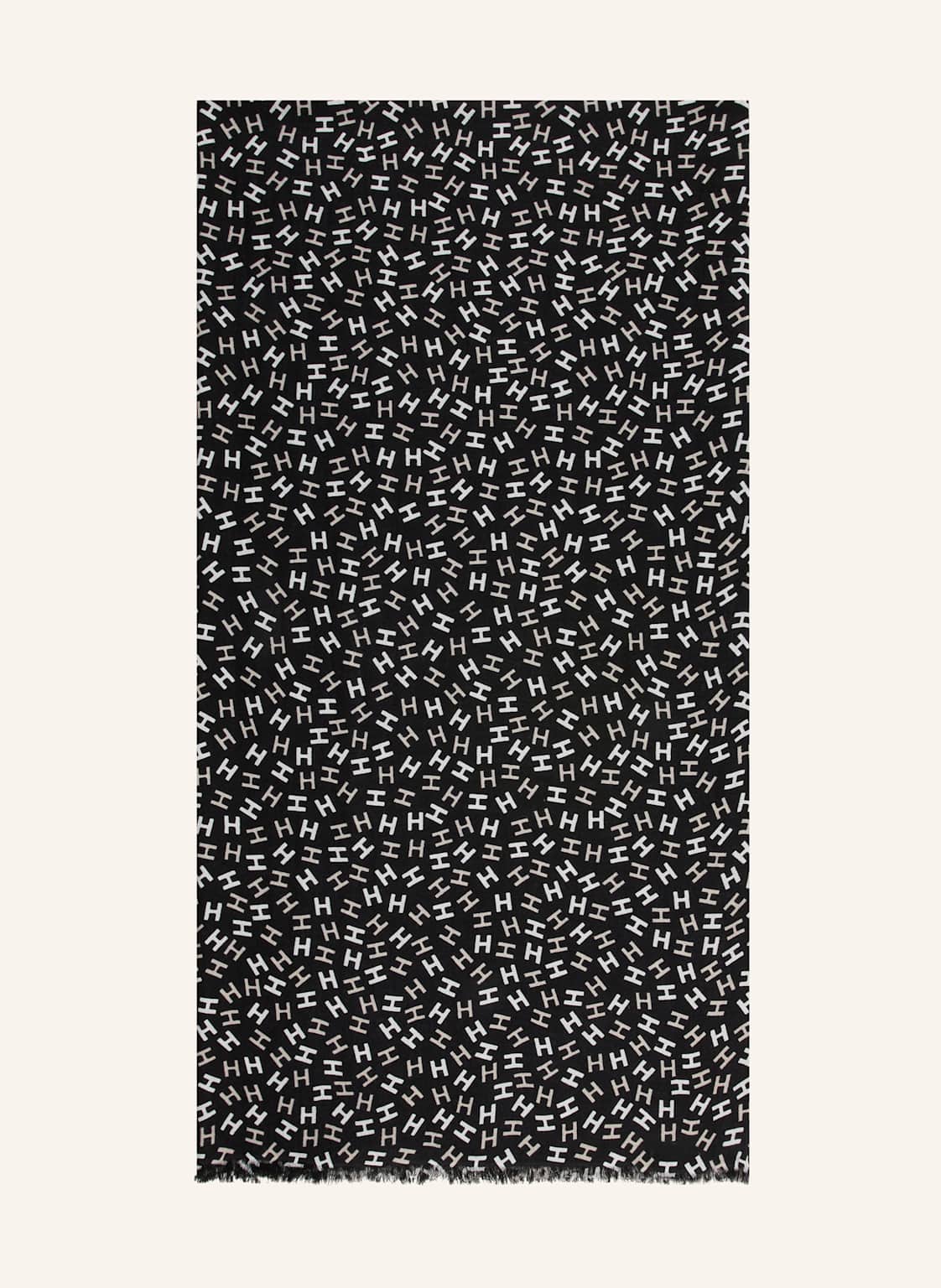 Hemisphere Cashmere-Tuch Nies Mit Seide schwarz von HEMISPHERE