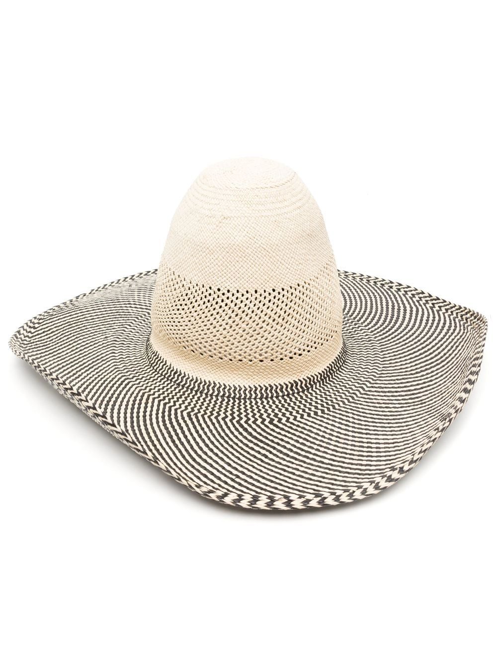 Henrik Vibskov Big Shade Panama hat - Neutrals von Henrik Vibskov