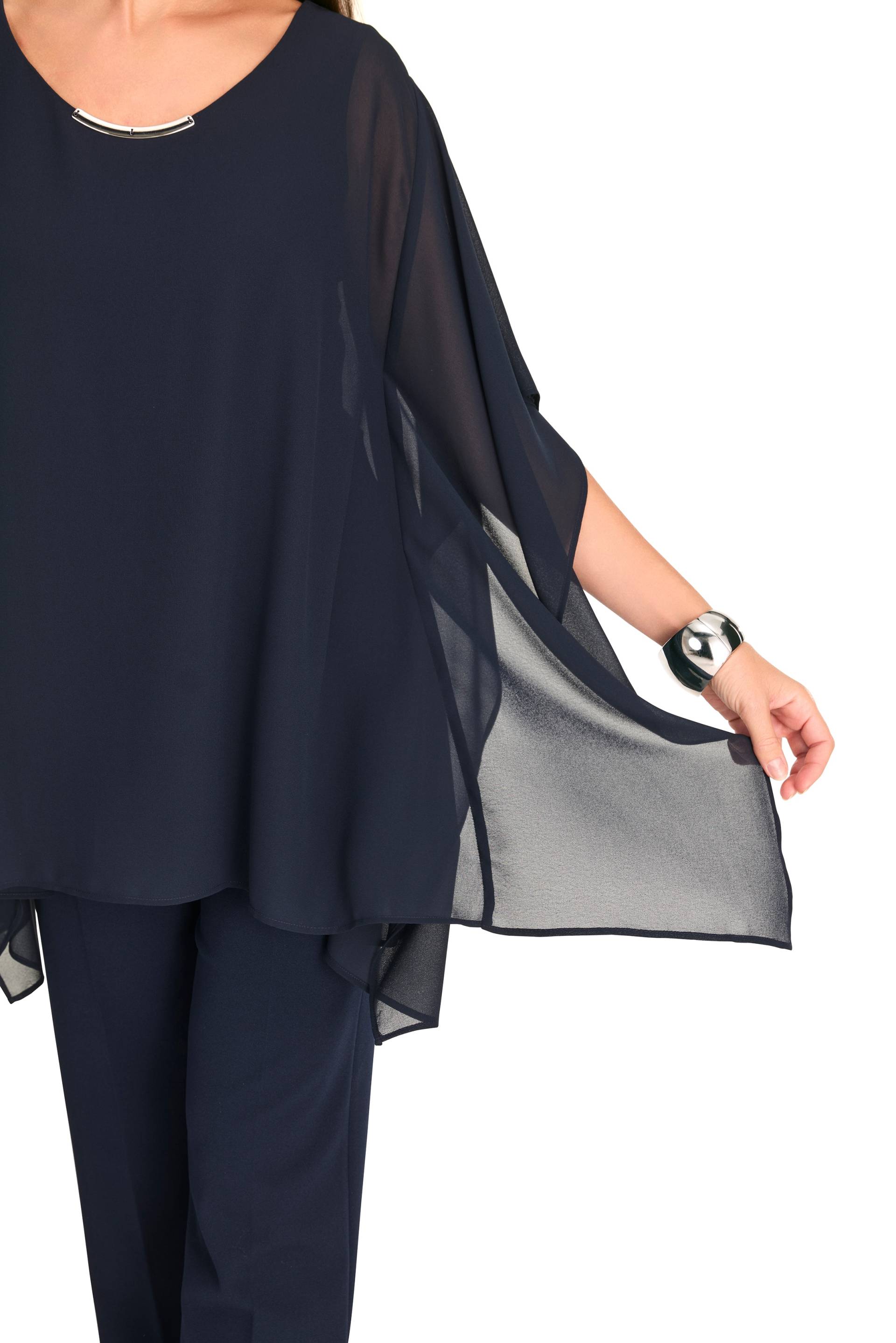 HERMANN LANGE Collection Blusenponcho, mit weiten Ärmeln HERMANN LANGE Collection Blusenponcho, mit weiten Ärmeln von HERMANN LANGE Collection