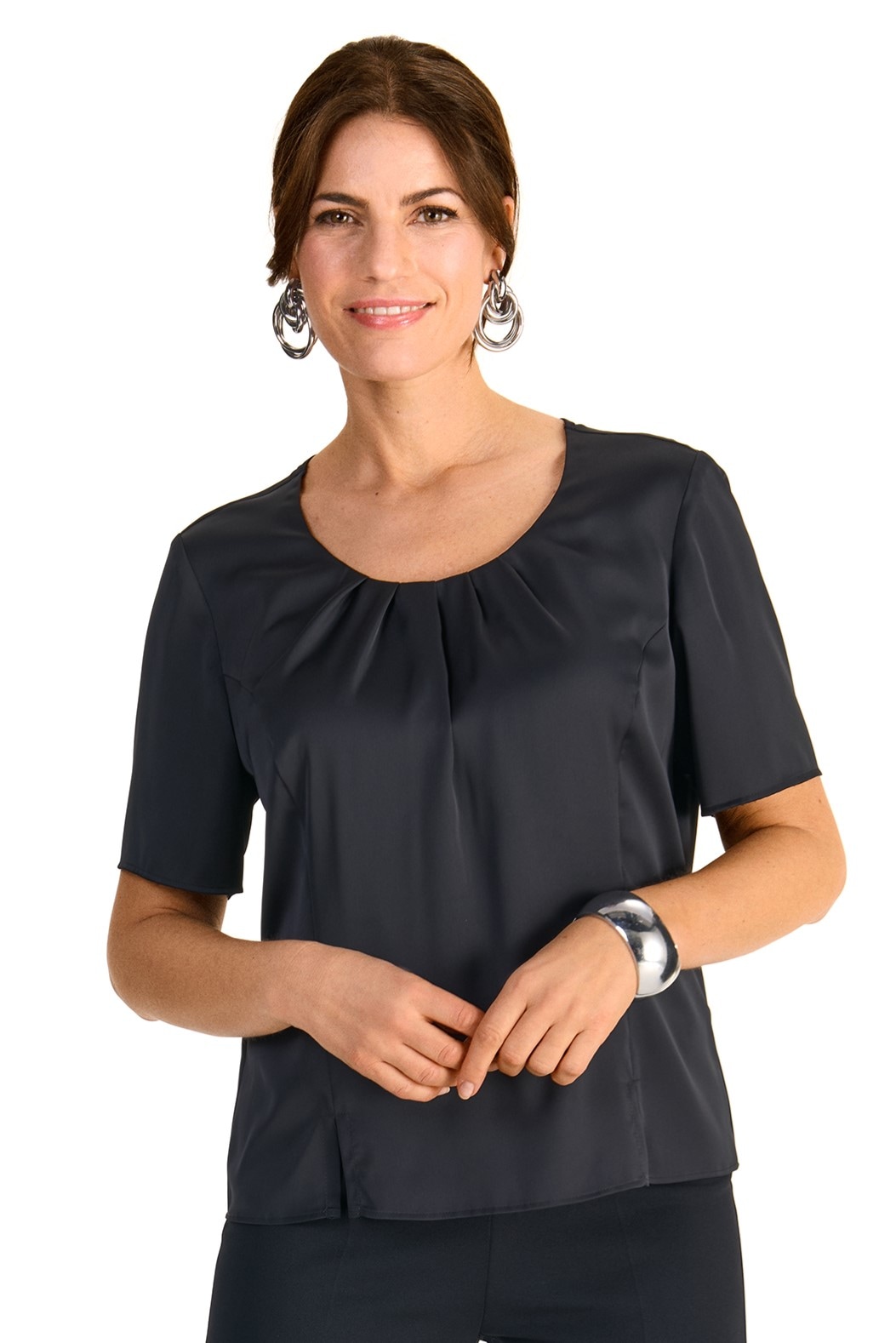 HERMANN LANGE Collection Blusenshirt, mit Raffung HERMANN LANGE Collection Blusenshirt, mit Raffung von HERMANN LANGE Collection