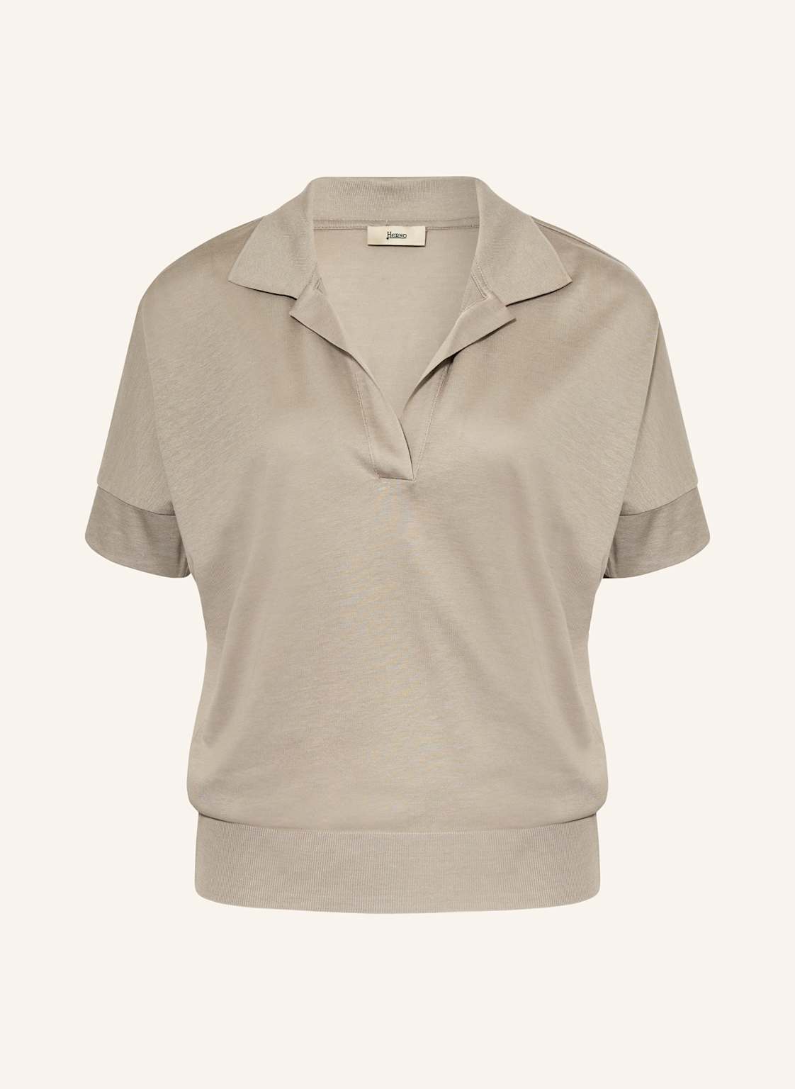 Herno Strickshirt beige Herno Strickshirt beige von HERNO
