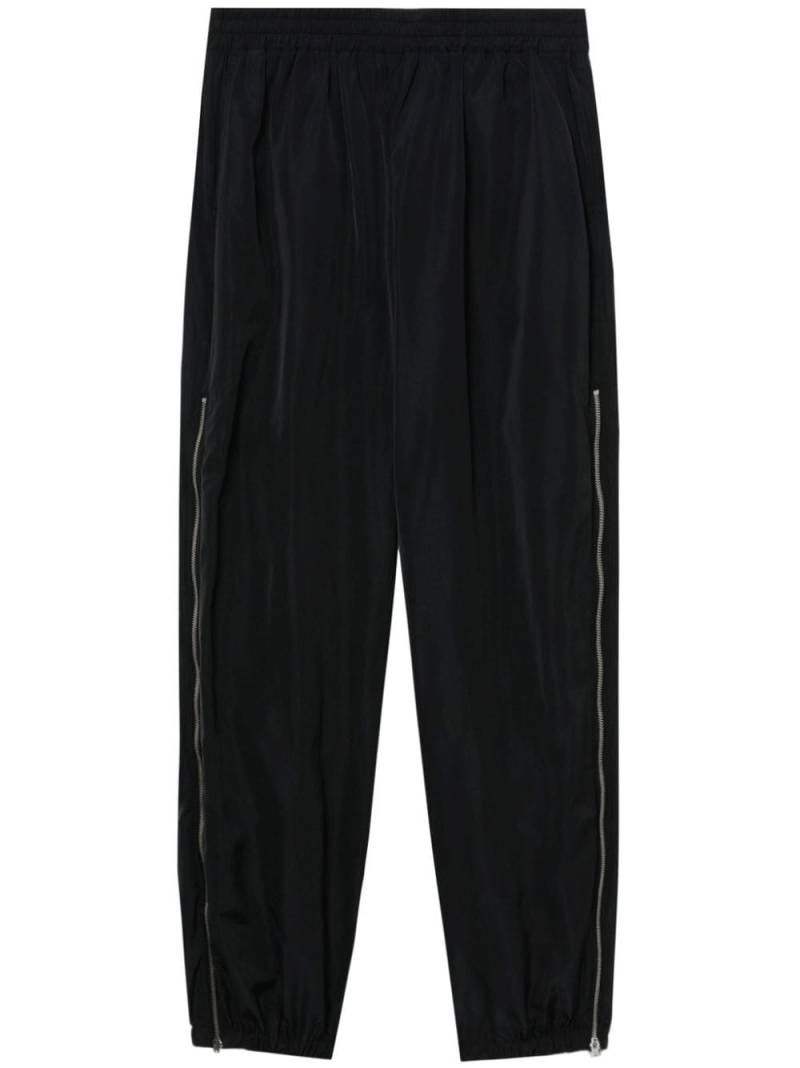 HERSKIND side-zip detailing jogging trousers - Black von HERSKIND