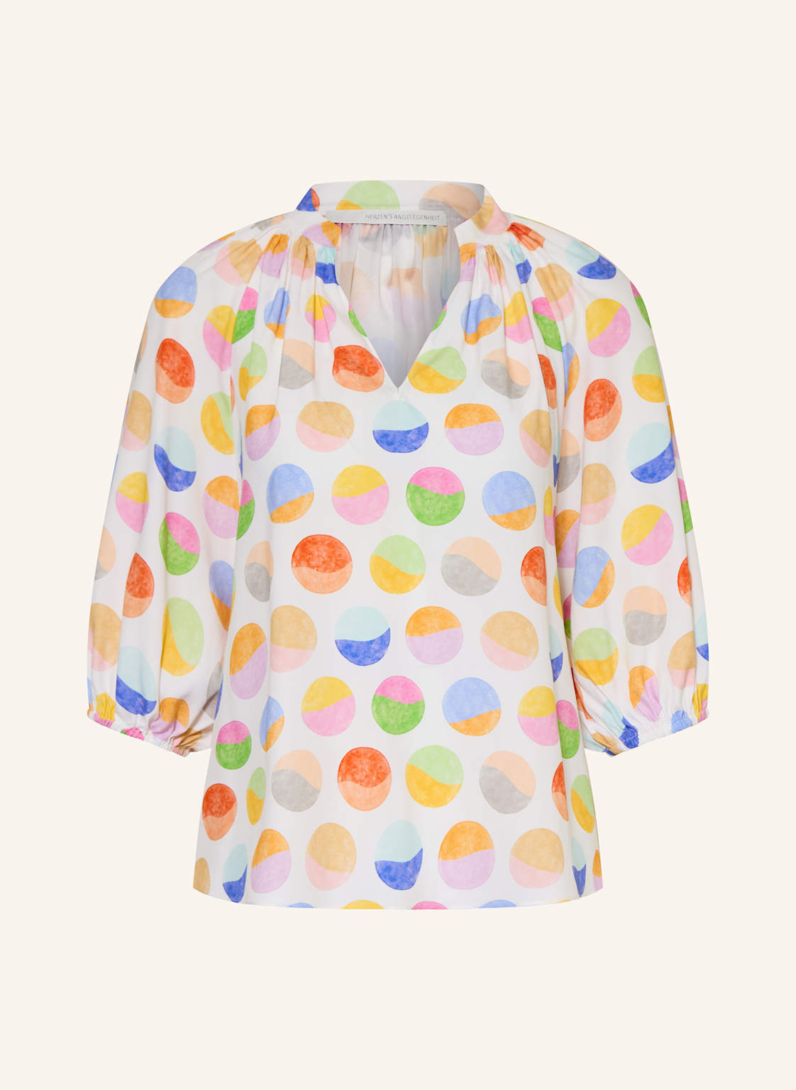 Herzen's Angelegenheit Blusenshirt Aus Seide Mit 3/4-Arm rosa von HERZEN'S ANGELEGENHEIT