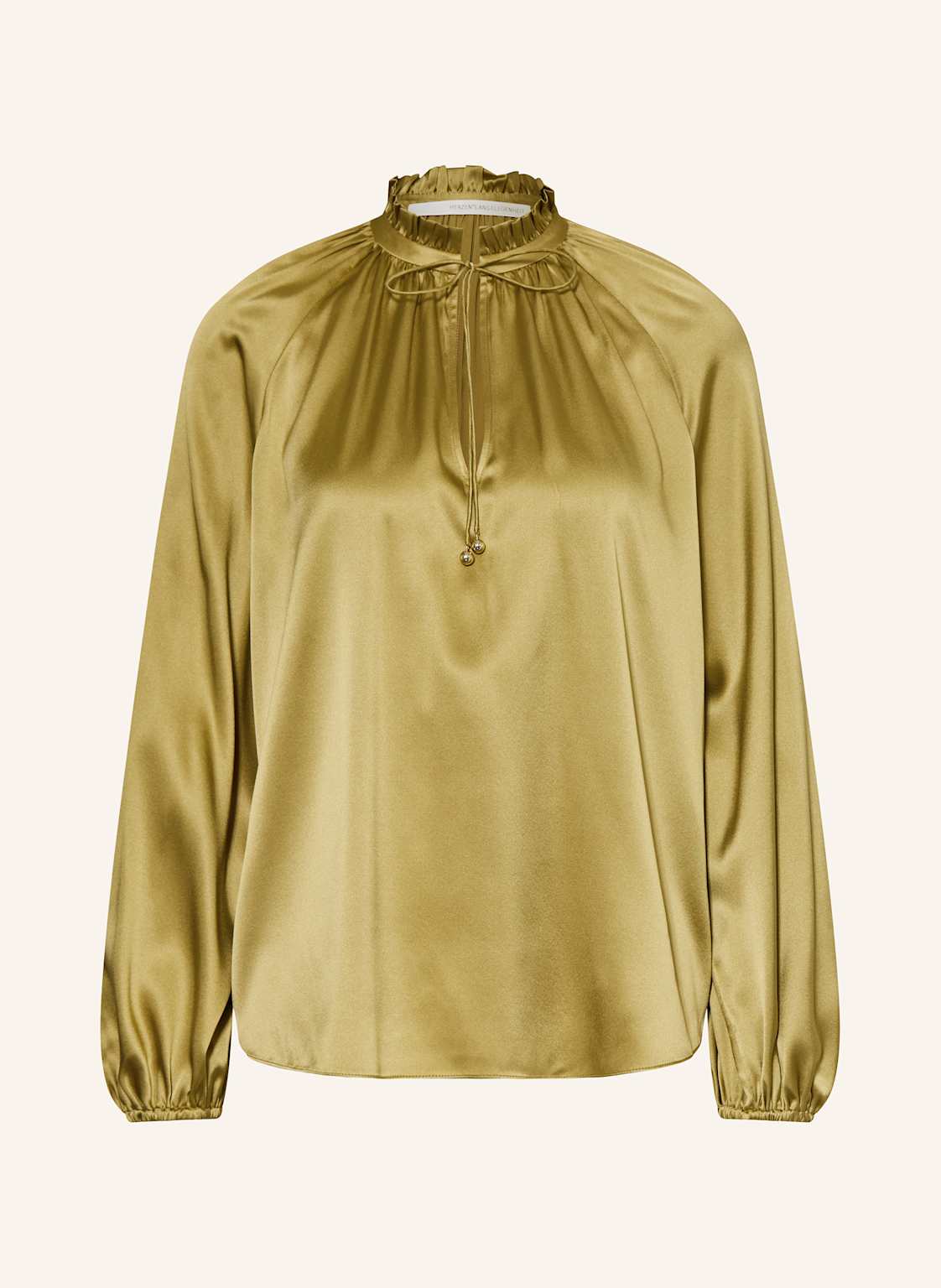 Herzen's Angelegenheit Blusenshirt Aus Seide Mit Rüschen gruen Herzen's Angelegenheit Blusenshirt Aus Seide Mit Rüschen gruen von HERZEN'S ANGELEGENHEIT