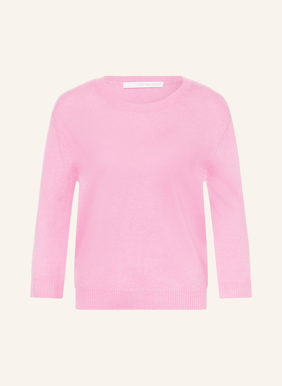 Herzen's Angelegenheit Cashmere-Pullover Mit 3/4-Arm pink Herzen's Angelegenheit Cashmere-Pullover Mit 3/4-Arm pink von HERZEN'S ANGELEGENHEIT