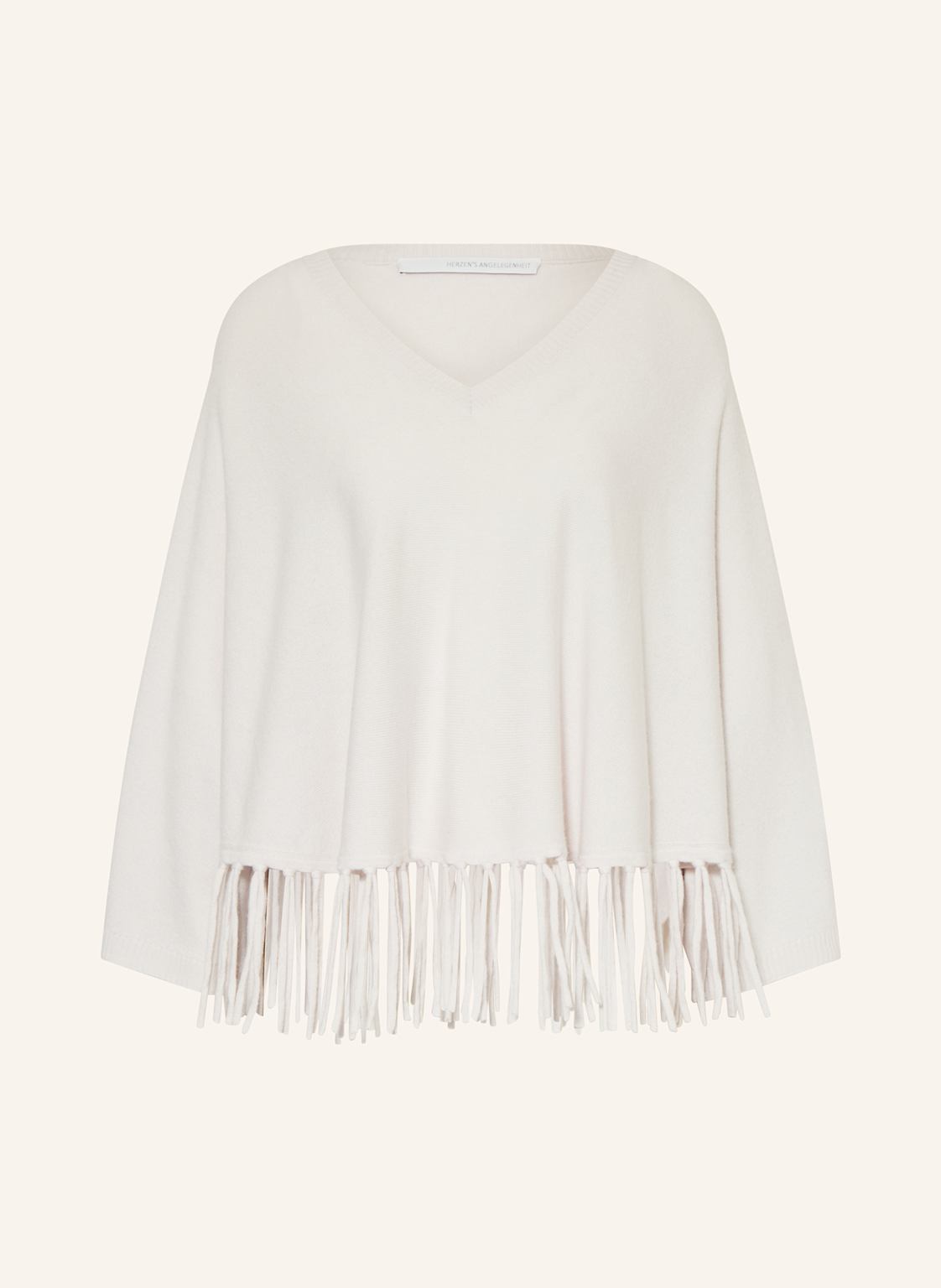 Herzen's Angelegenheit Poncho Mit Cashmere grau von HERZEN'S ANGELEGENHEIT
