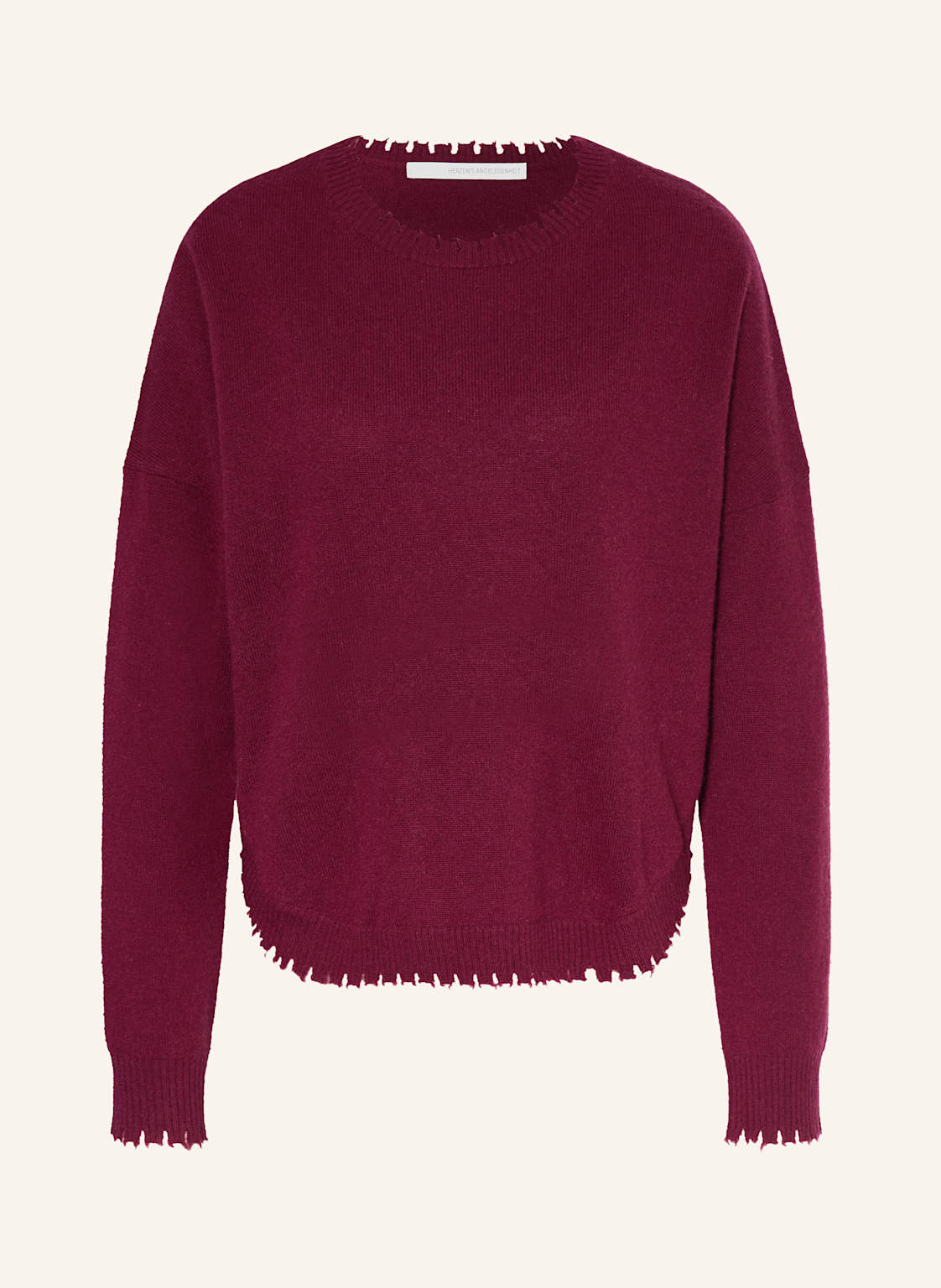 Herzen's Angelegenheit Pullover rot von HERZEN'S ANGELEGENHEIT