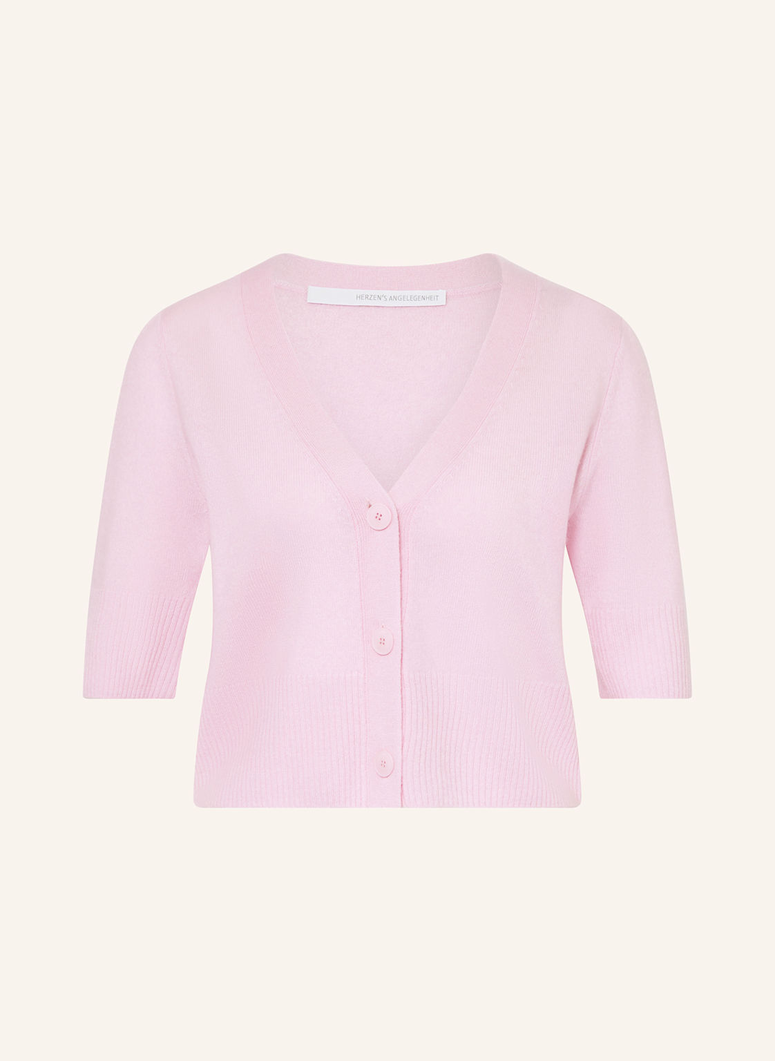 Herzen's Angelegenheit Strickjacke Aus Cashmere rosa Herzen's Angelegenheit Strickjacke Aus Cashmere rosa von HERZEN'S ANGELEGENHEIT