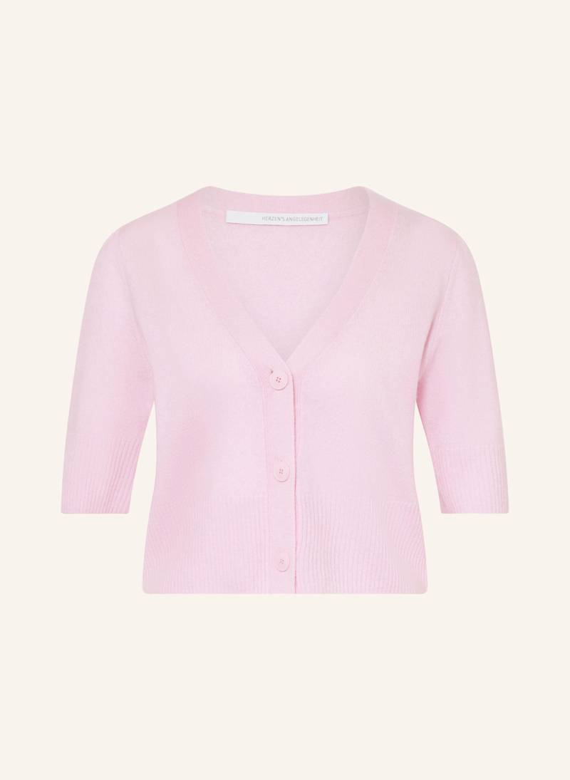 Herzen's Angelegenheit Strickjacke Aus Cashmere rosa von HERZEN'S ANGELEGENHEIT