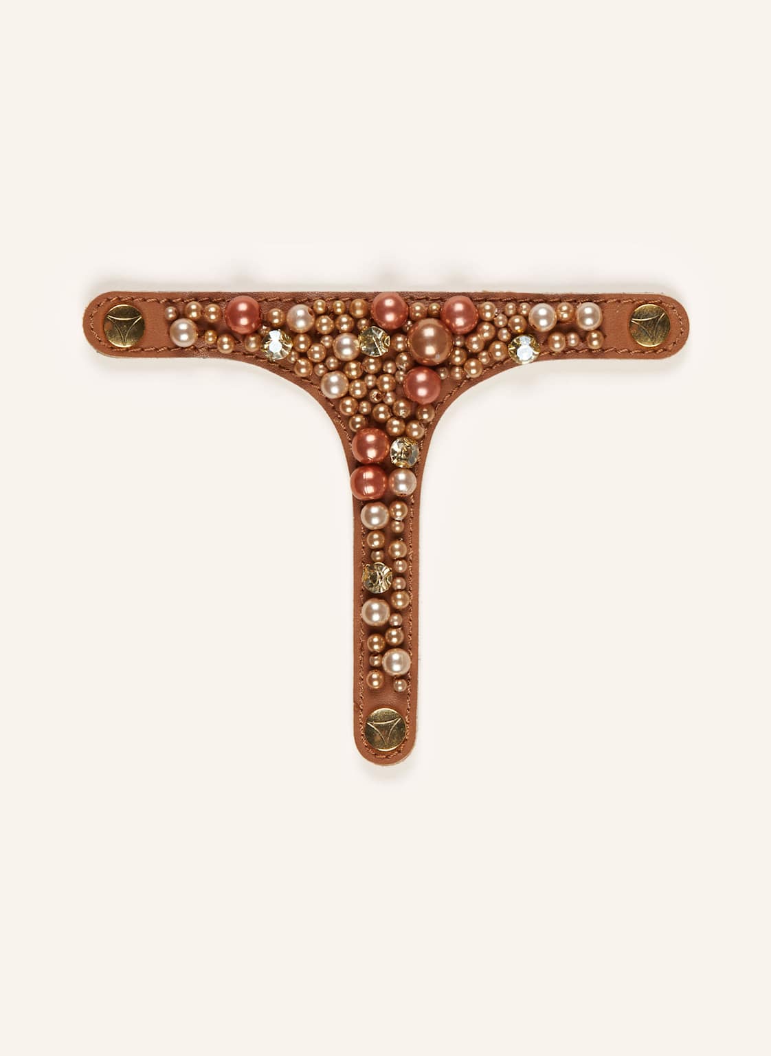 Hey Marly Sandalen-Topping Precious Pearl Mit Schmuckperlen braun Hey Marly Sandalen-Topping Precious Pearl Mit Schmuckperlen braun von HEY MARLY