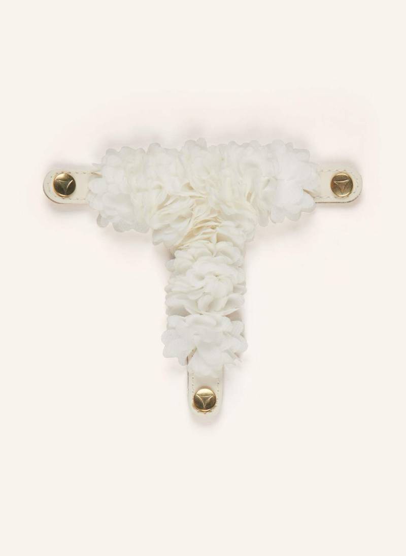 Hey Marly Sandalen-Topping Soft Flower weiss von HEY MARLY