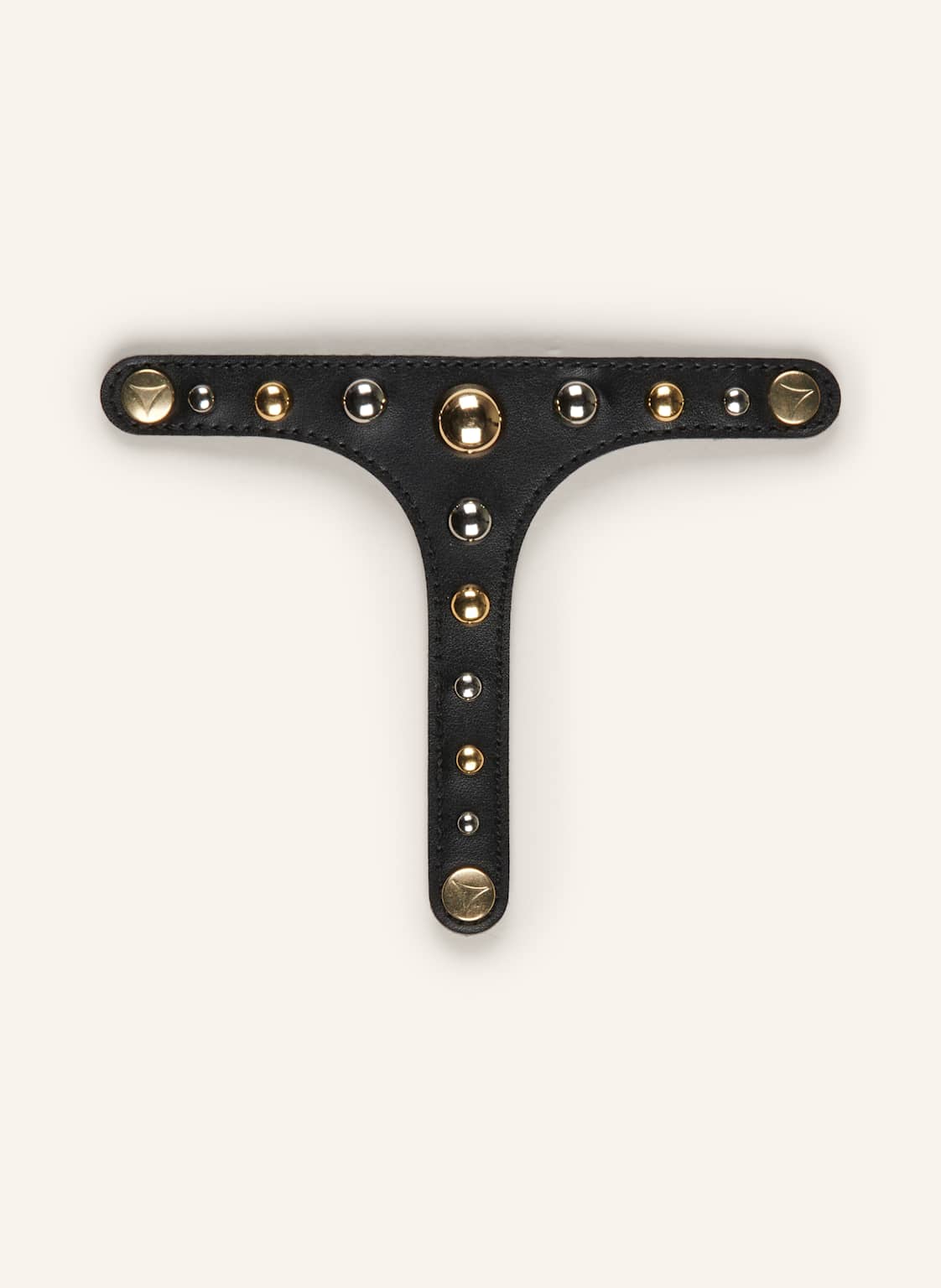 Hey Marly Sandalen-Topping Urban Stud Mit Nieten schwarz Hey Marly Sandalen-Topping Urban Stud Mit Nieten schwarz von HEY MARLY
