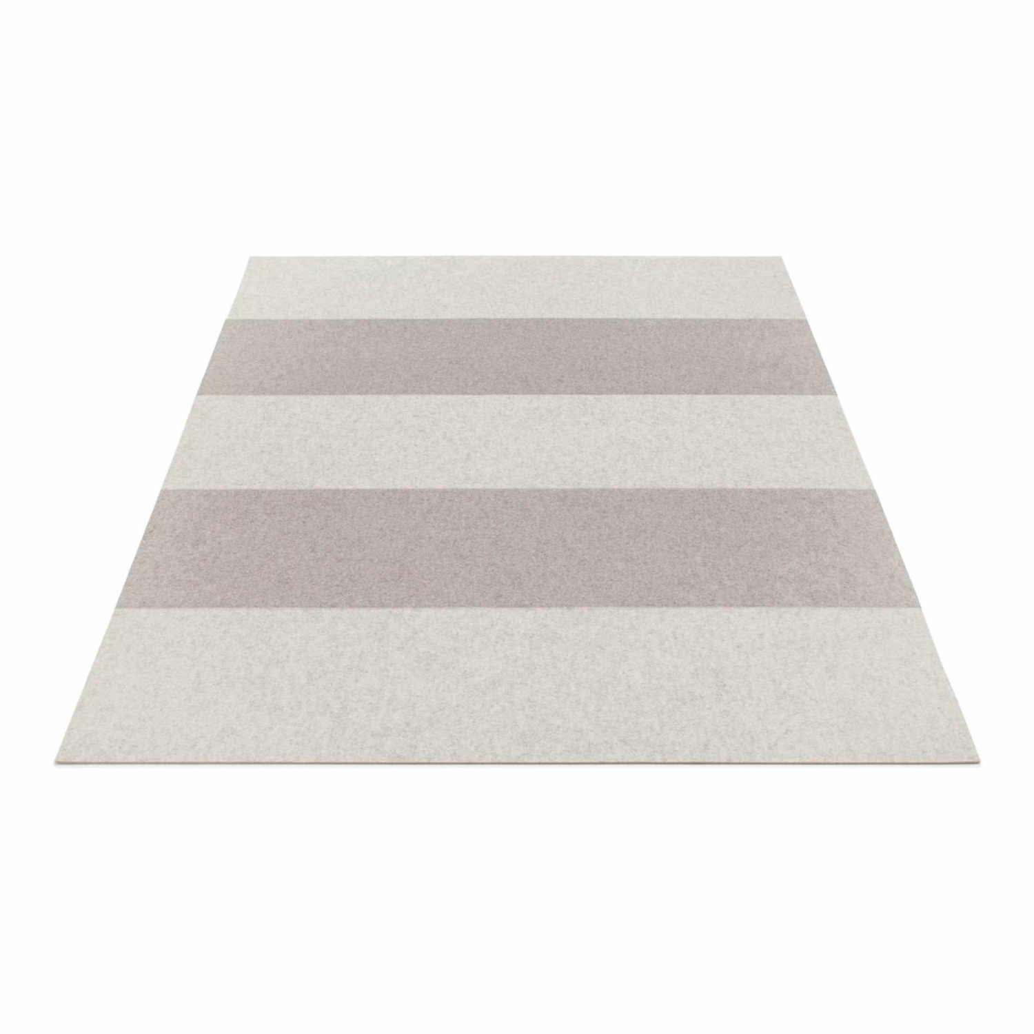 Stripe 2 Teppich, Farbe anthrazit, Farbe 2 maigrün 30, Grösse 160 × 200 cm von HEY-SIGN