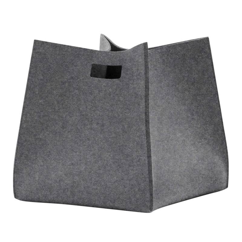 Tall Box Korb, Farbe schwarz, Grösse h. 35 x b. 35 x l. 50 cm von HEY-SIGN