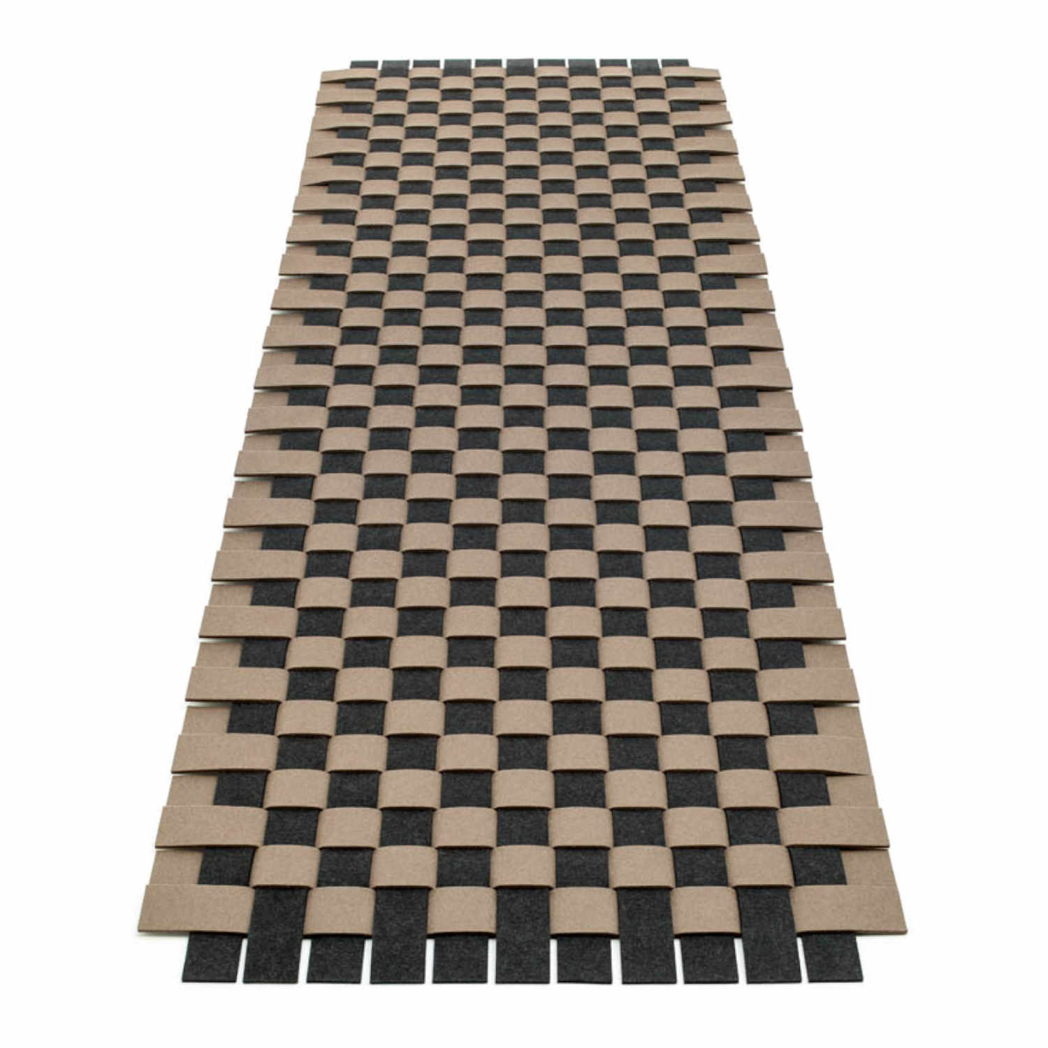 Teppichgeflecht 5 Teppich, Farbe deep water, Farbe 2 taubengrau 17, Grösse 185 × 245 cm von HEY-SIGN
