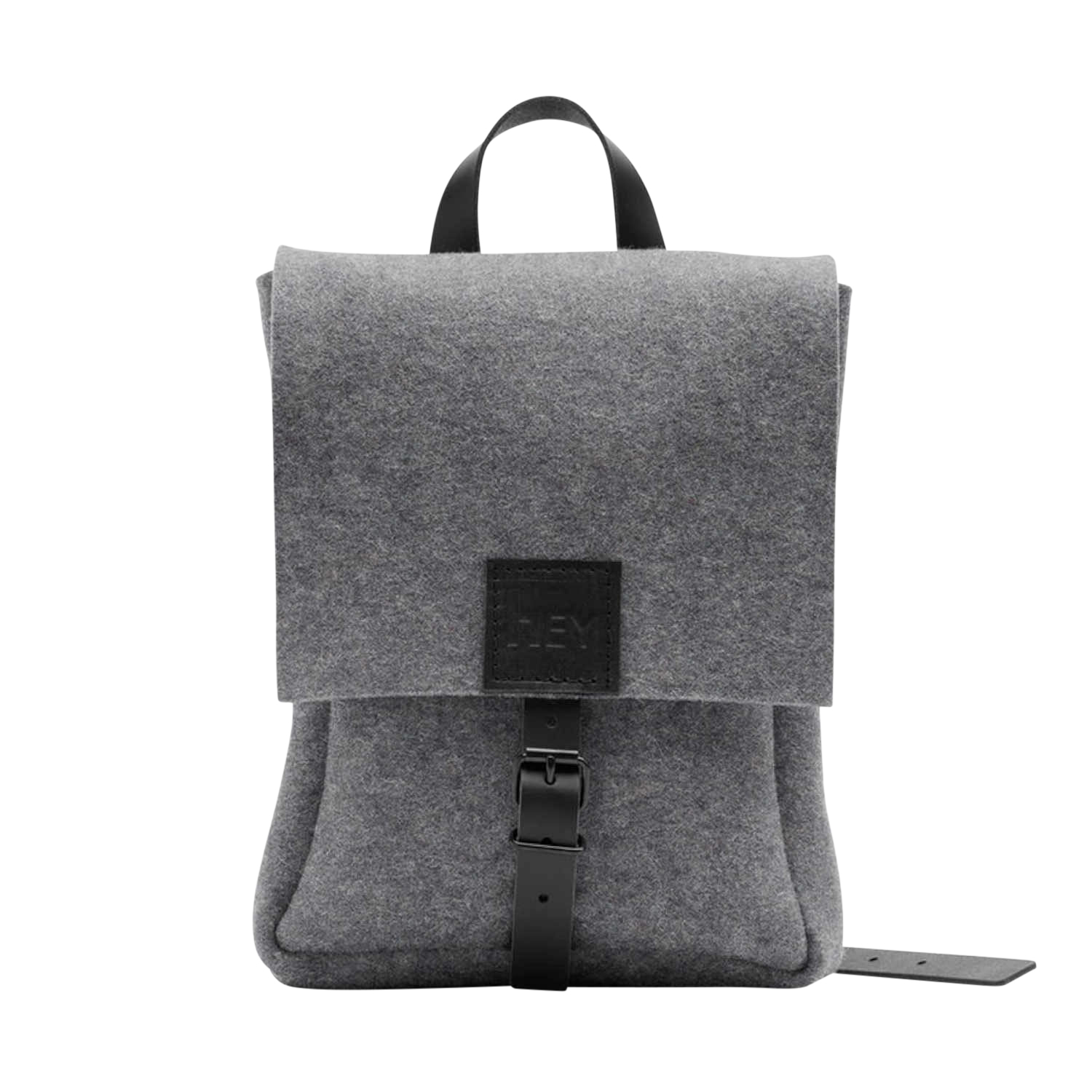 Toni Rucksack, Farbe graphit, Grösse b. 28 × h. 36 cm von HEY-SIGN