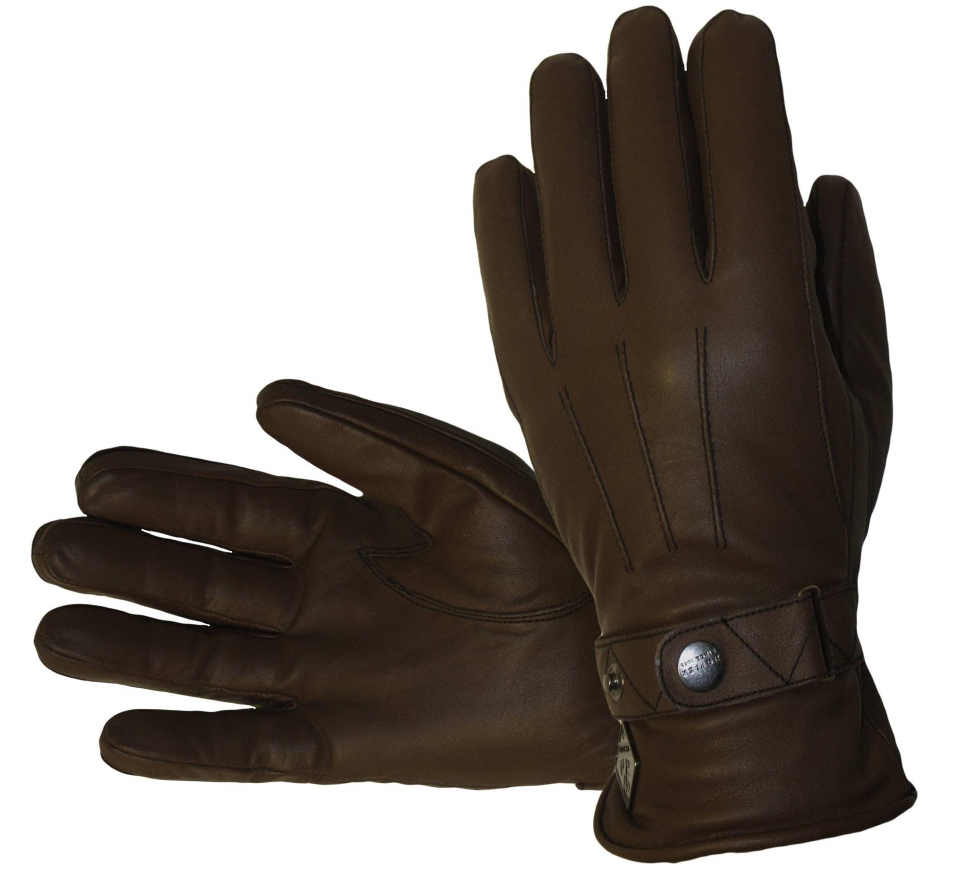 Rindslederhandschuhe , Chocolate Herren  ONE SIZE von Chiemsee