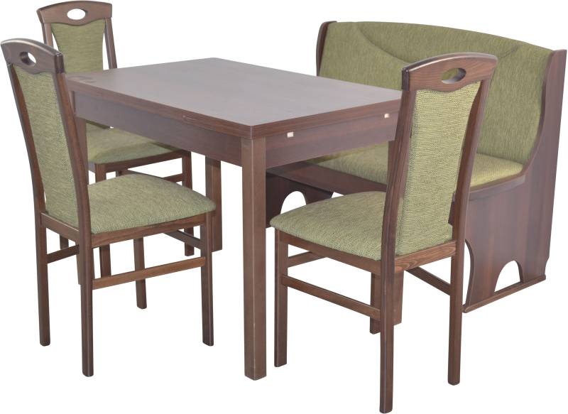 HOFMANN LIVING AND MORE Essgruppe »5tlg. Tischgruppe«, (Spar-Set, 5 tlg., 5tlg. Tischgruppe), Stühle montiert von HOFMANN LIVING AND MORE