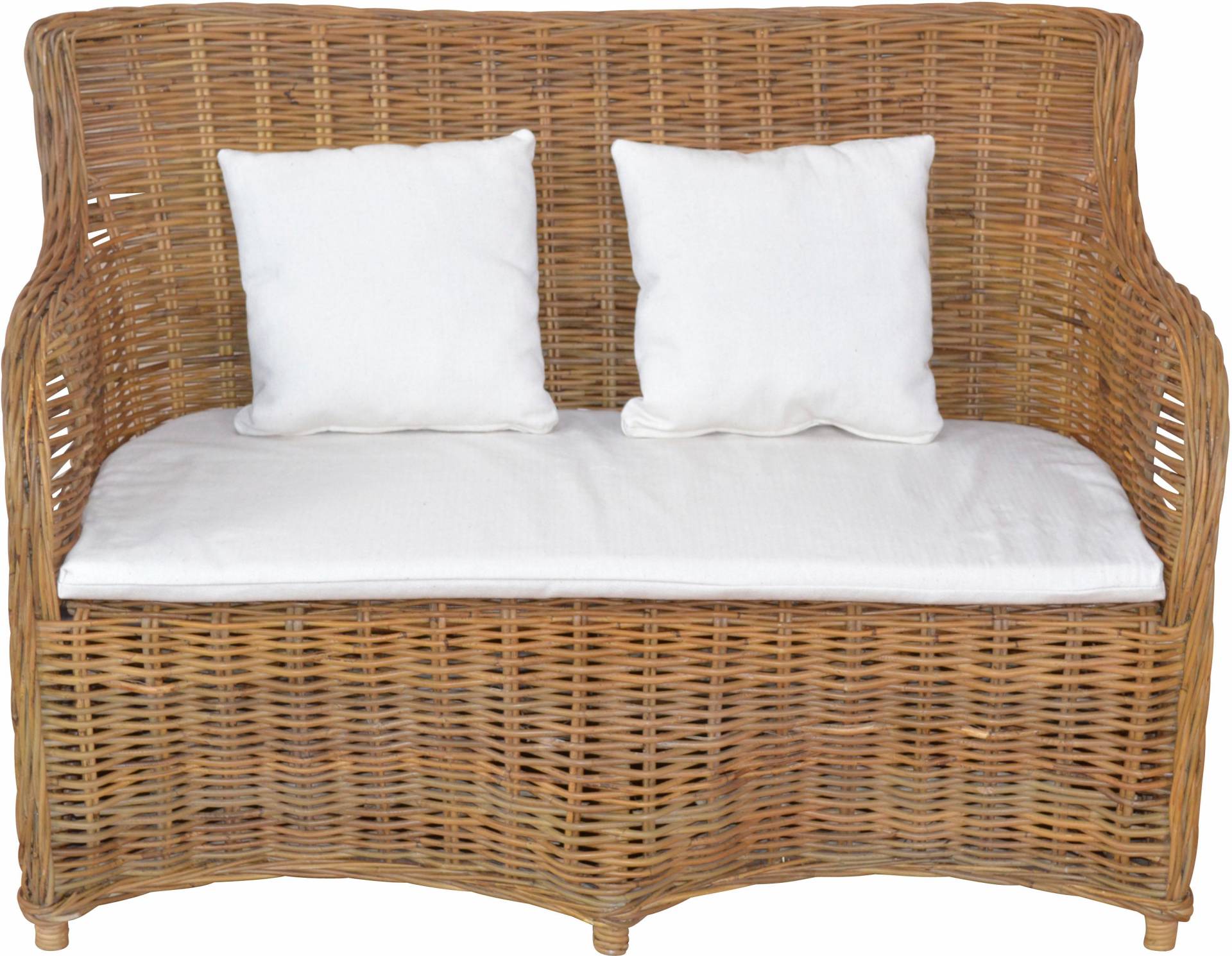 HOFMANN LIVING AND MORE Sofa, aus handgeflochtenem Kubu-Rattan und sechs Füssen HOFMANN LIVING AND MORE Sofa, aus handgeflochtenem Kubu-Rattan und sechs Füssen von HOFMANN LIVING AND MORE