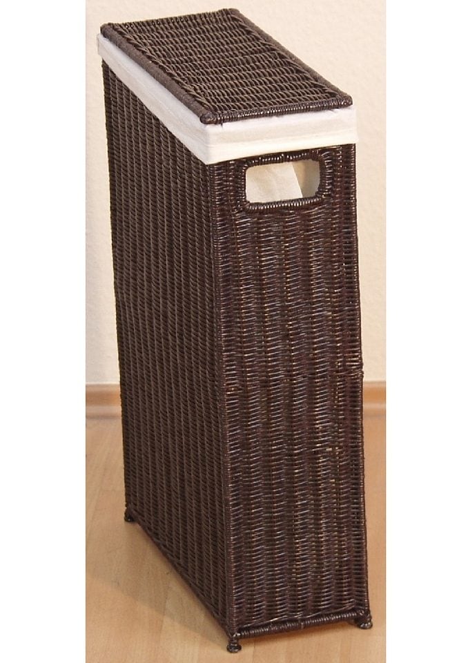 HOFMANN LIVING AND MORE Wäschekorb, (1 St.), für schmale Nischen geeignet, nur 16 cm breit von HOFMANN LIVING AND MORE