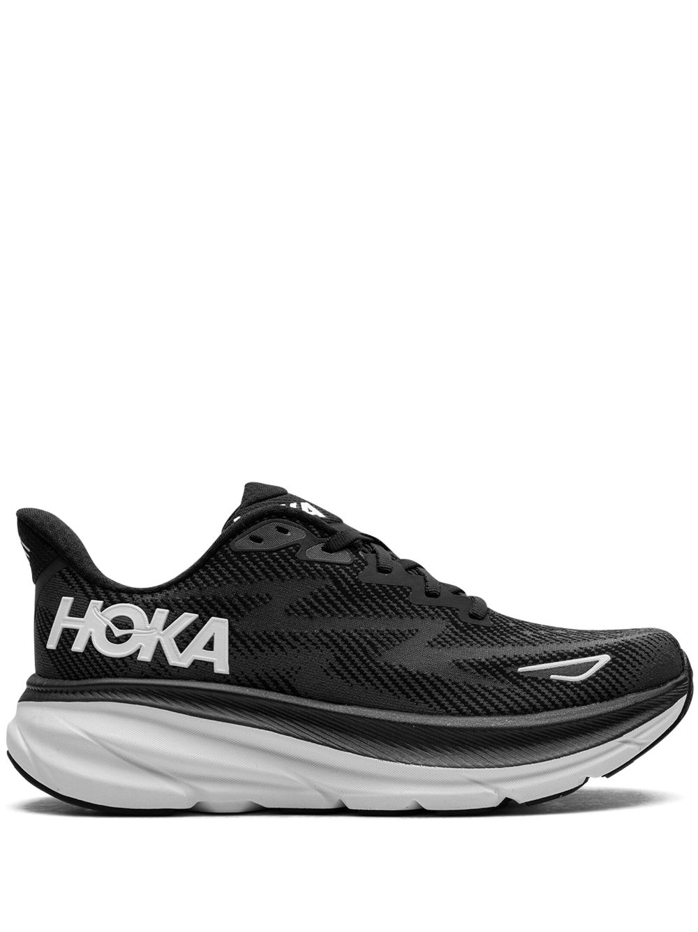 HOKA Clifton 9 "Black/White" sneakers von HOKA