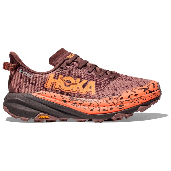 HOKA - Women's Speedgoat 6 GTX - Trailrunningschuhe Gr 7 - Regular braun von HOKA