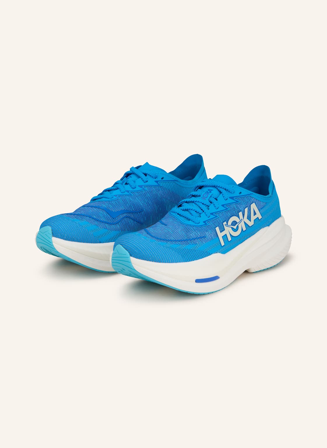 Hoka Laufschuhe Mach x2 blau Hoka Laufschuhe Mach x2 blau von HOKA