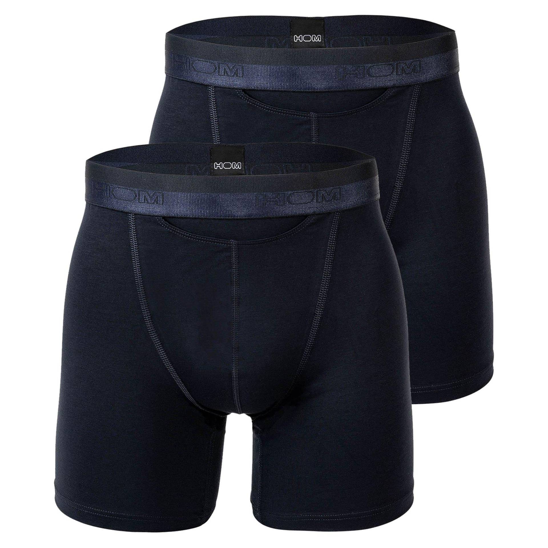 Boxershort Figurbetont Herren Blau M von HOM