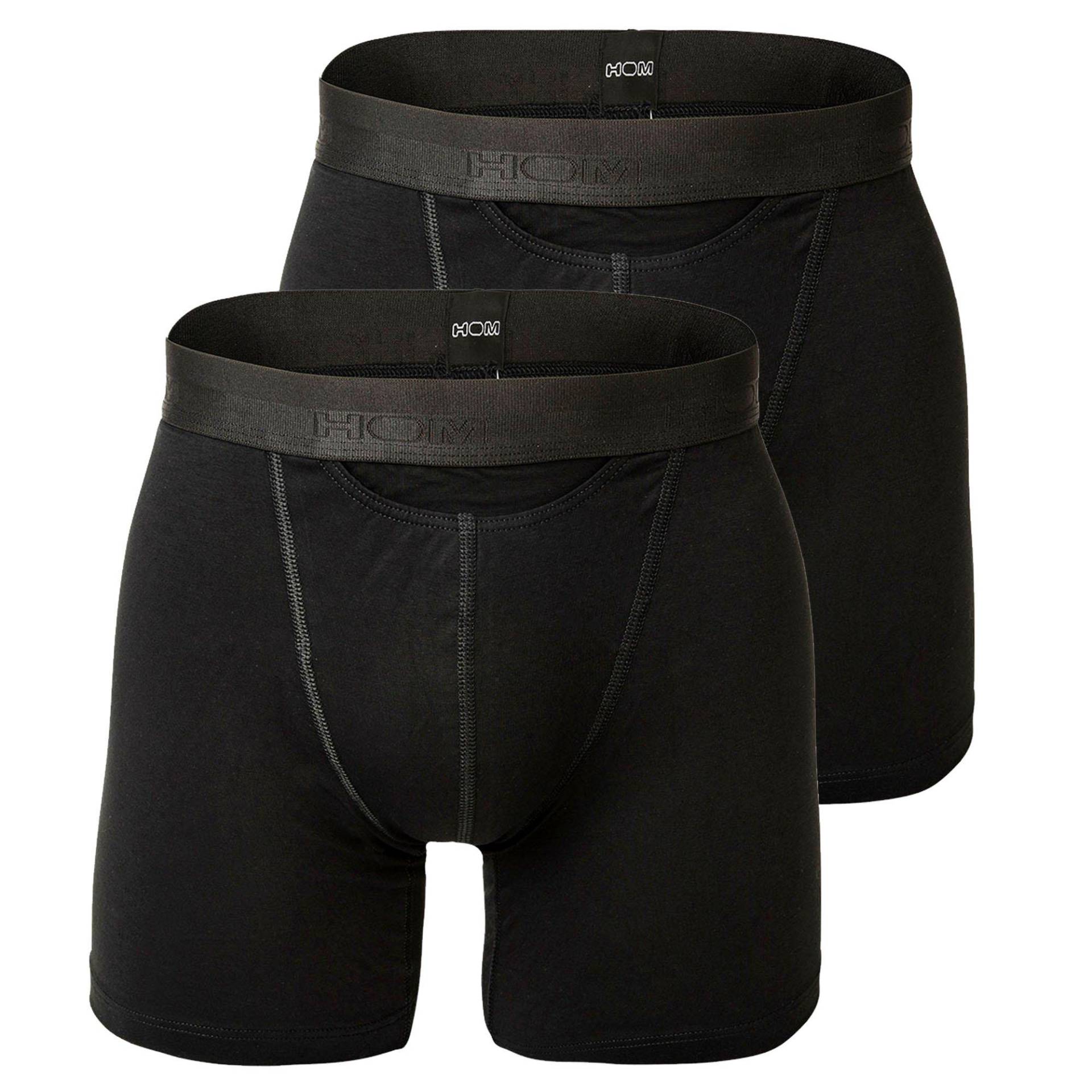 Boxershort Figurbetont Herren Schwarz M von HOM