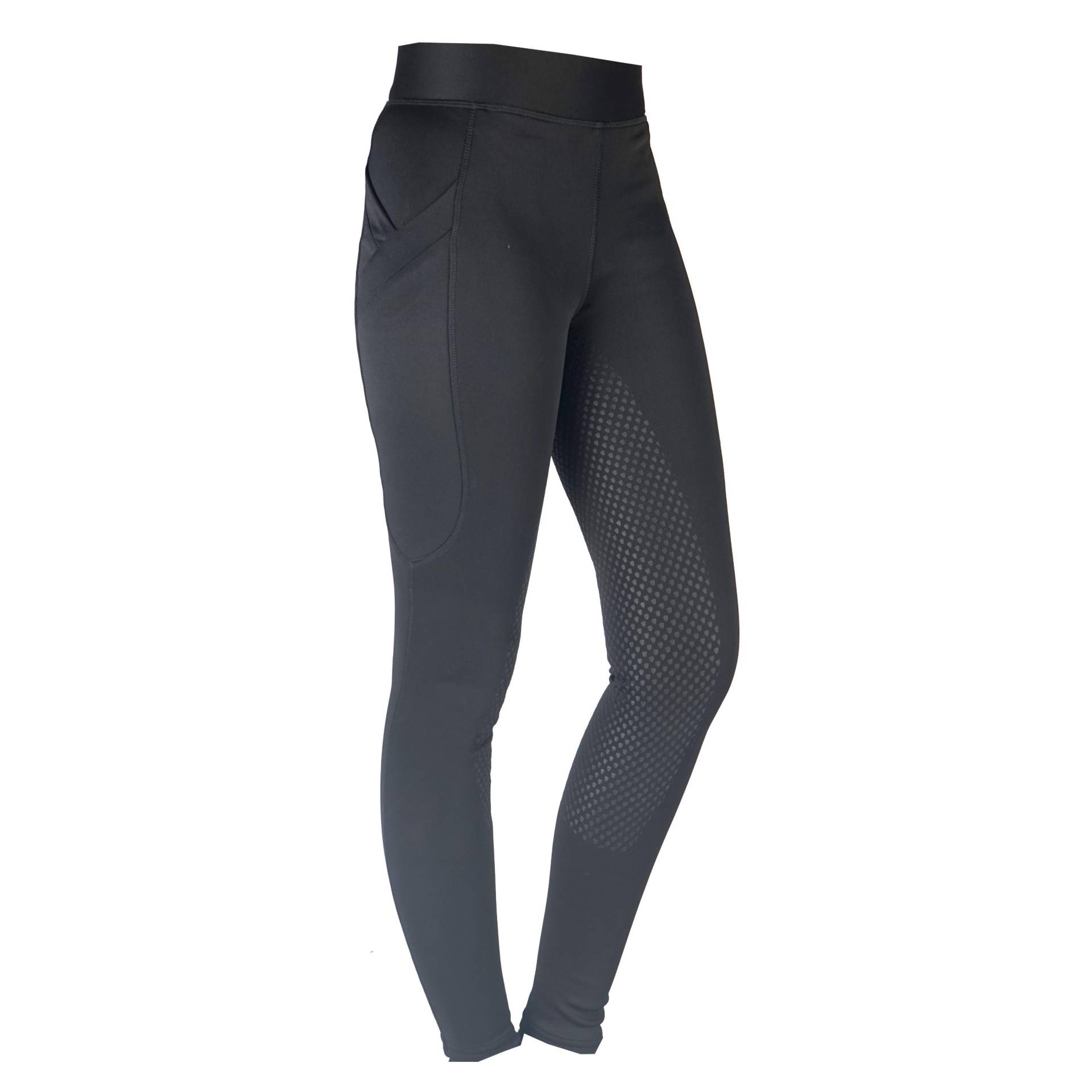 Leggings Reiten Frau Kate Damen Anthrazit 40 von HORKA