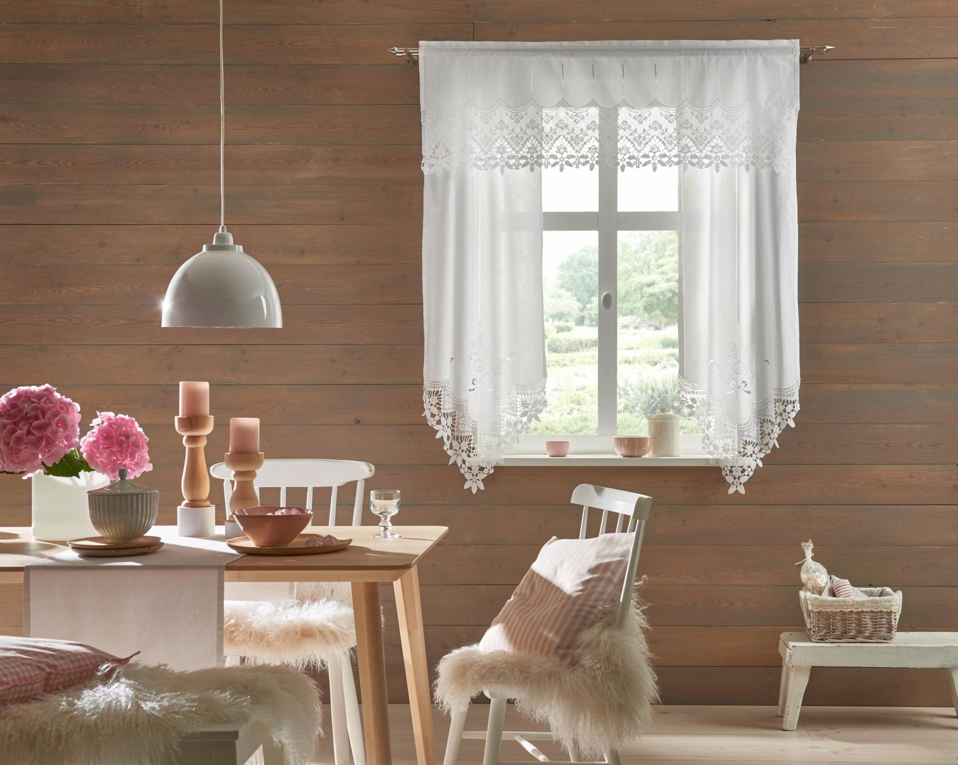 HOSSNER - ART OF HOME DECO Gardine »Staffelsee«, (1 St.) HOSSNER - ART OF HOME DECO Gardine »Staffelsee«, (1 St.) von HOSSNER - ART OF HOME DECO