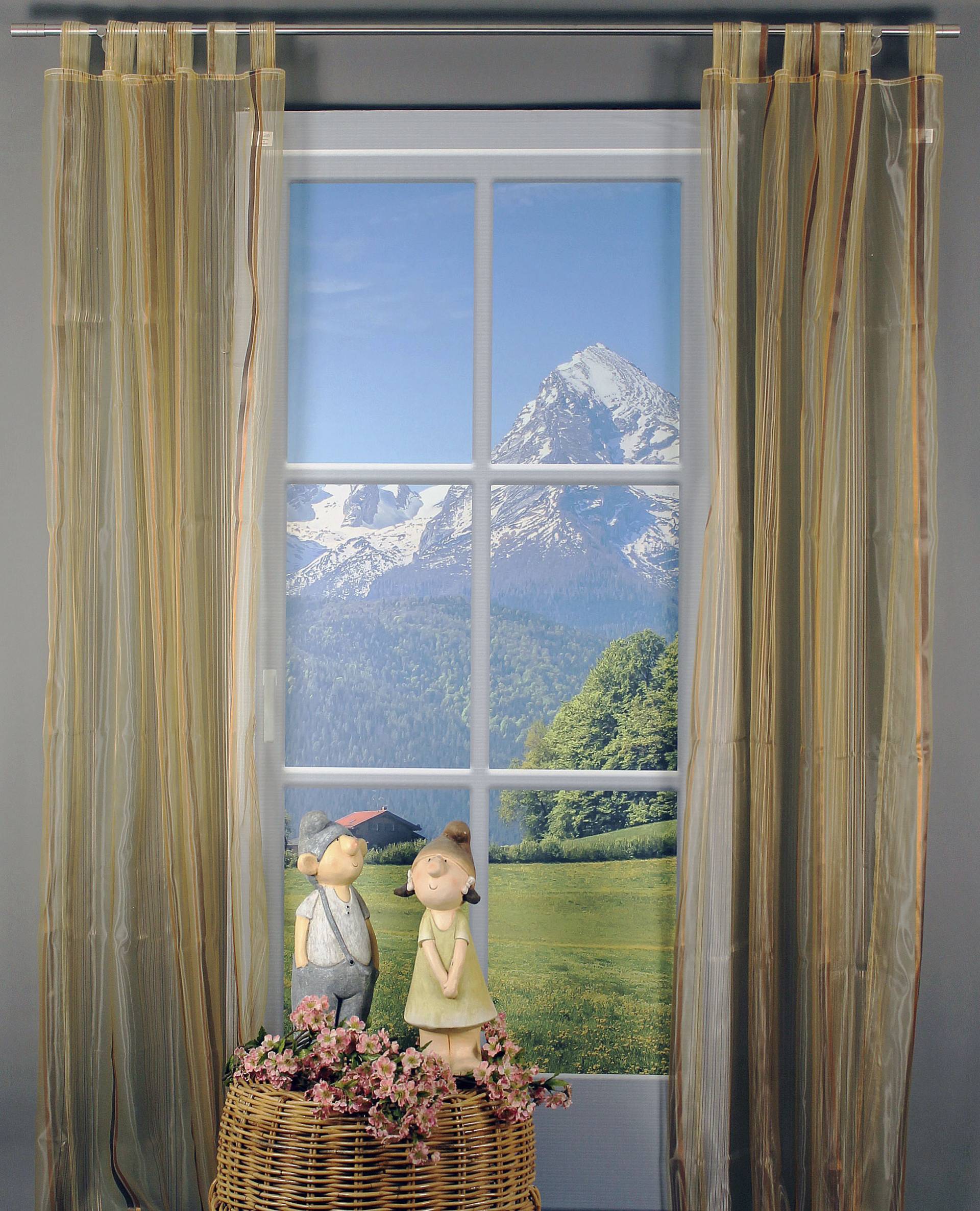 HOSSNER - ART OF HOME DECO Gardine »Chiemsee«, (1 St.), Schlaufenschal im zeitlosen Design HOSSNER - ART OF HOME DECO Gardine »Chiemsee«, (1 St.), Schlaufenschal im zeitlosen Design von HOSSNER - ART OF HOME DECO