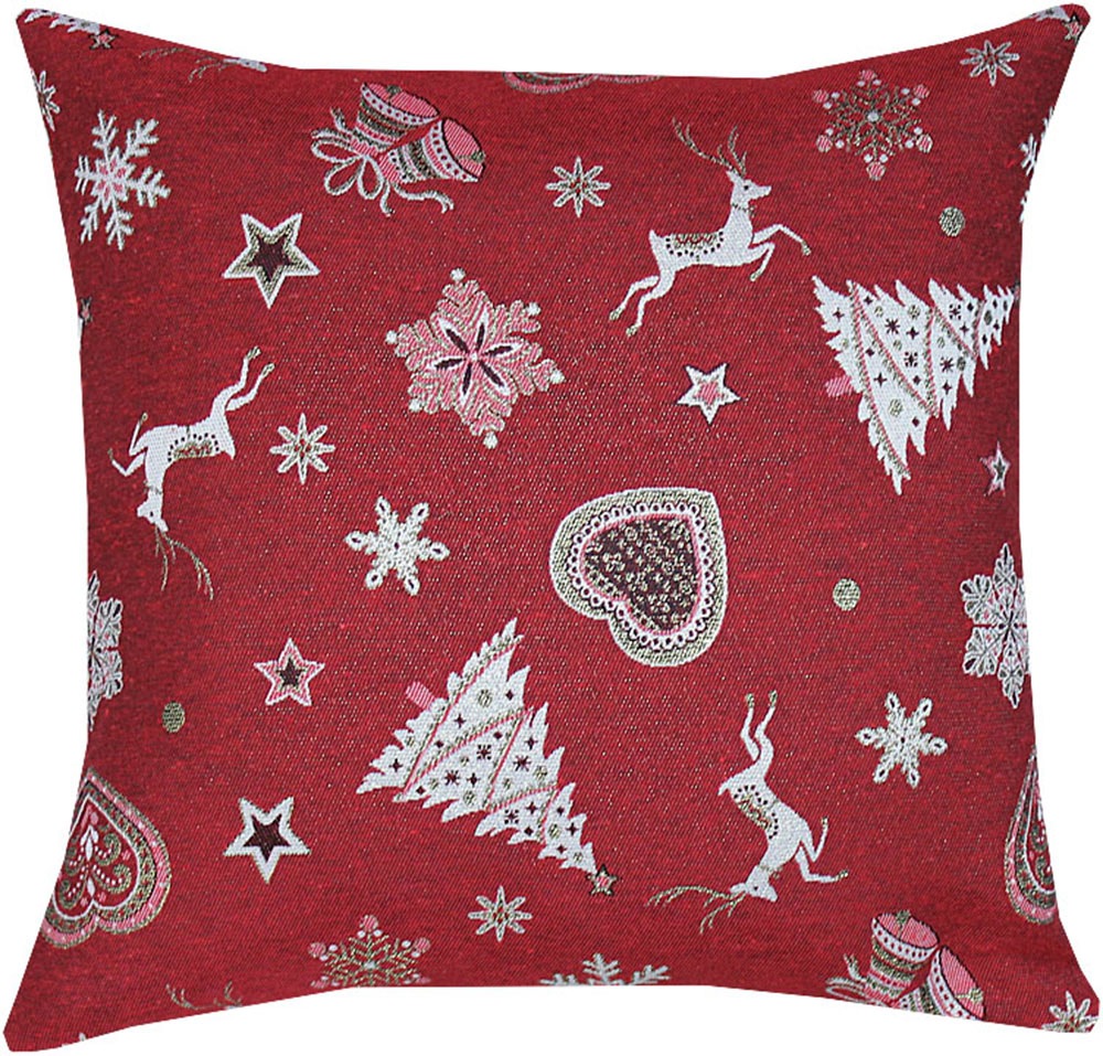 HOSSNER - ART OF HOME DECO Kissenhülle »Weihnachtsparadies«, (1 St.) von HOSSNER - ART OF HOME DECO