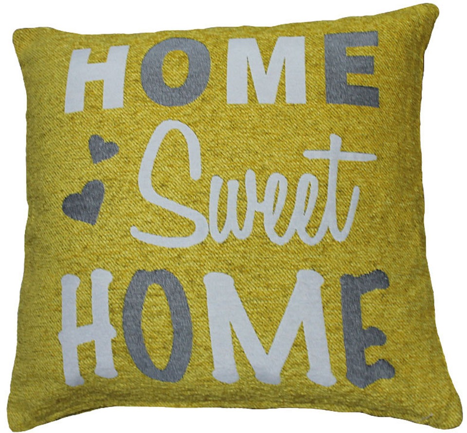 HOSSNER - HOMECOLLECTION Kissenhülle »Home Sweet Home«, (2 St.) von HOSSNER - HOMECOLLECTION