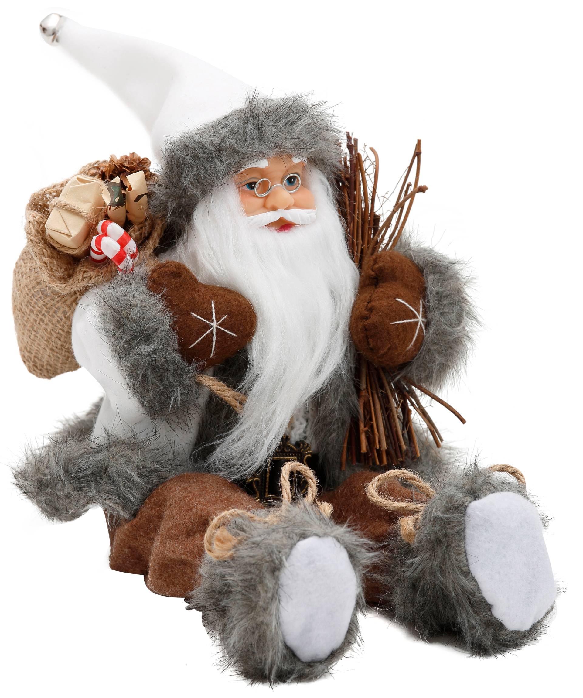 HOSSNER - HOMECOLLECTION Weihnachtsmann »Weihnachtsdeko«, sitzend, Höhe 30 cm HOSSNER - HOMECOLLECTION Weihnachtsmann »Weihnachtsdeko«, sitzend, Höhe 30 cm von HOSSNER - HOMECOLLECTION