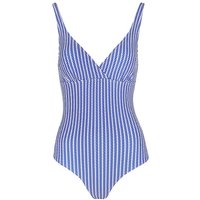 HOT STUFF  Damen Badeanzug V-Neck blau | 36 von HOT STUFF