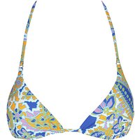 HOT STUFF  Damen Bikinioberteil Triangel Solid  blau | 36 von HOT STUFF