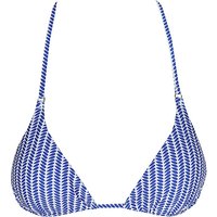 HOT STUFF  Damen Bikinioberteil Triangel Solid  blau | 36 von HOT STUFF