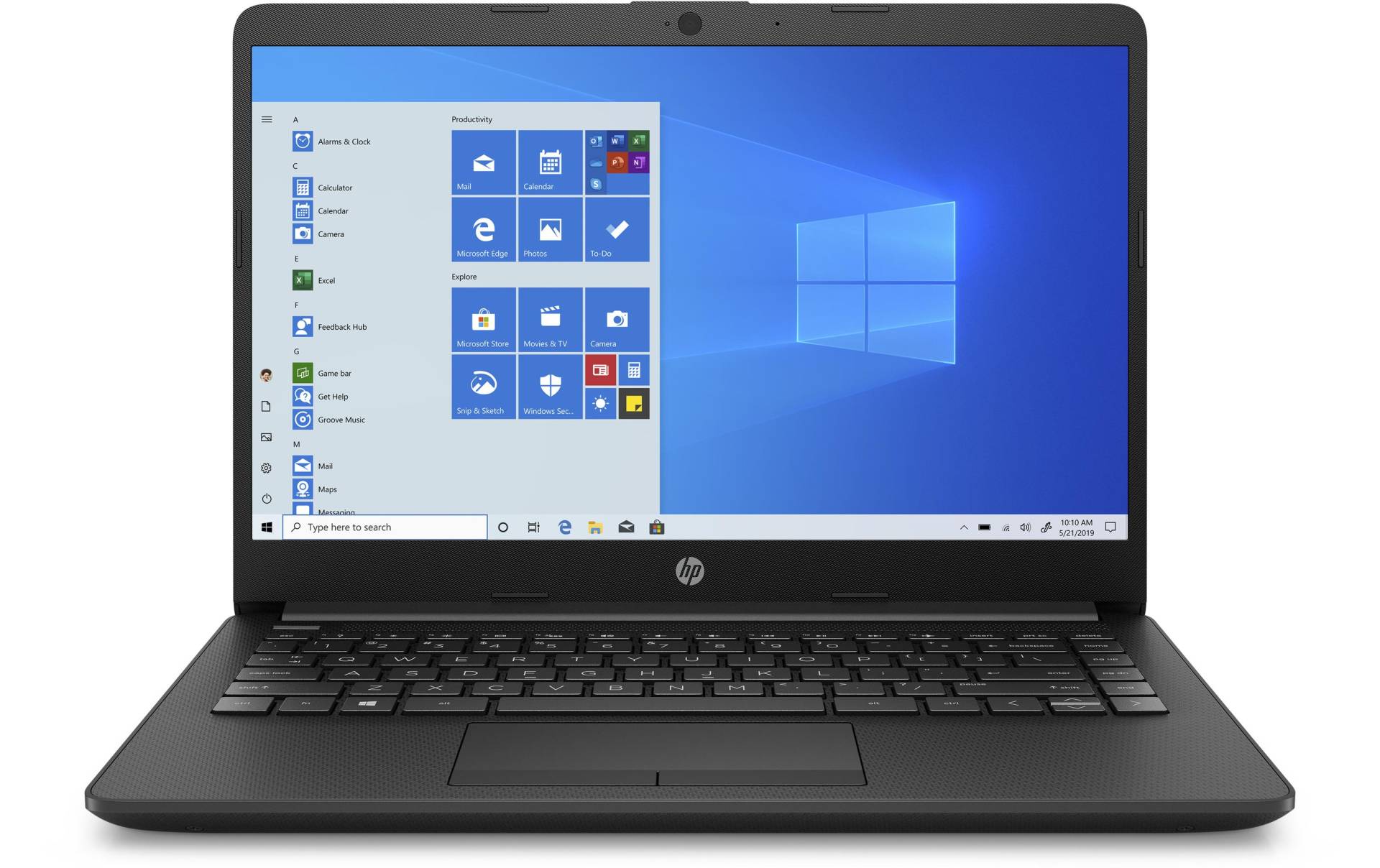 HP Notebook »14-dk1308nz«, 35,56 cm, / 14 Zoll, AMD, Athlon Silver, Radeon Graphics, 256 GB SSD von HP