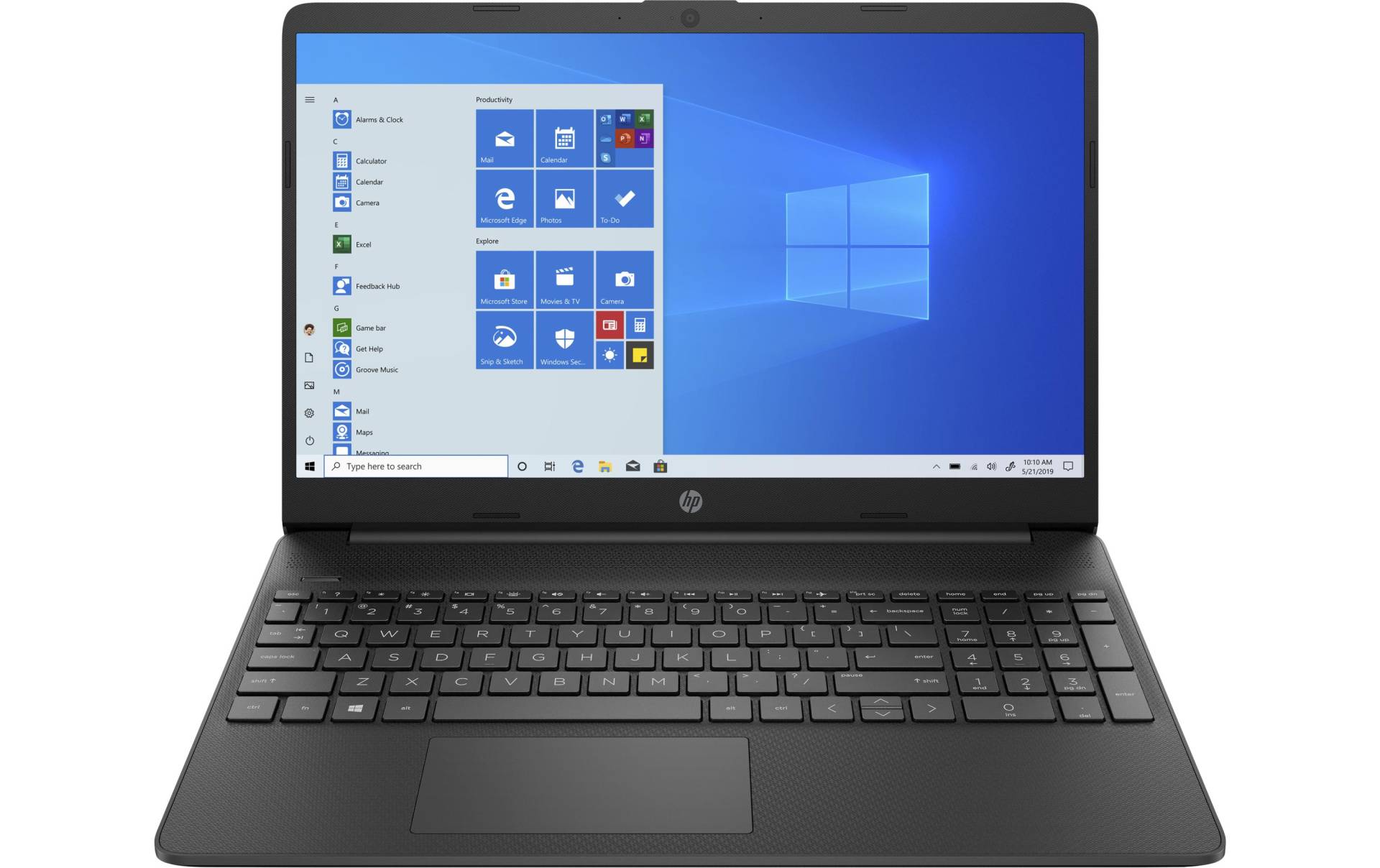 HP Notebook »15s-fq0408nz«, 39,62 cm, / 15,6 Zoll, Intel, Celeron, UHD Graphics, 256 GB SSD von HP